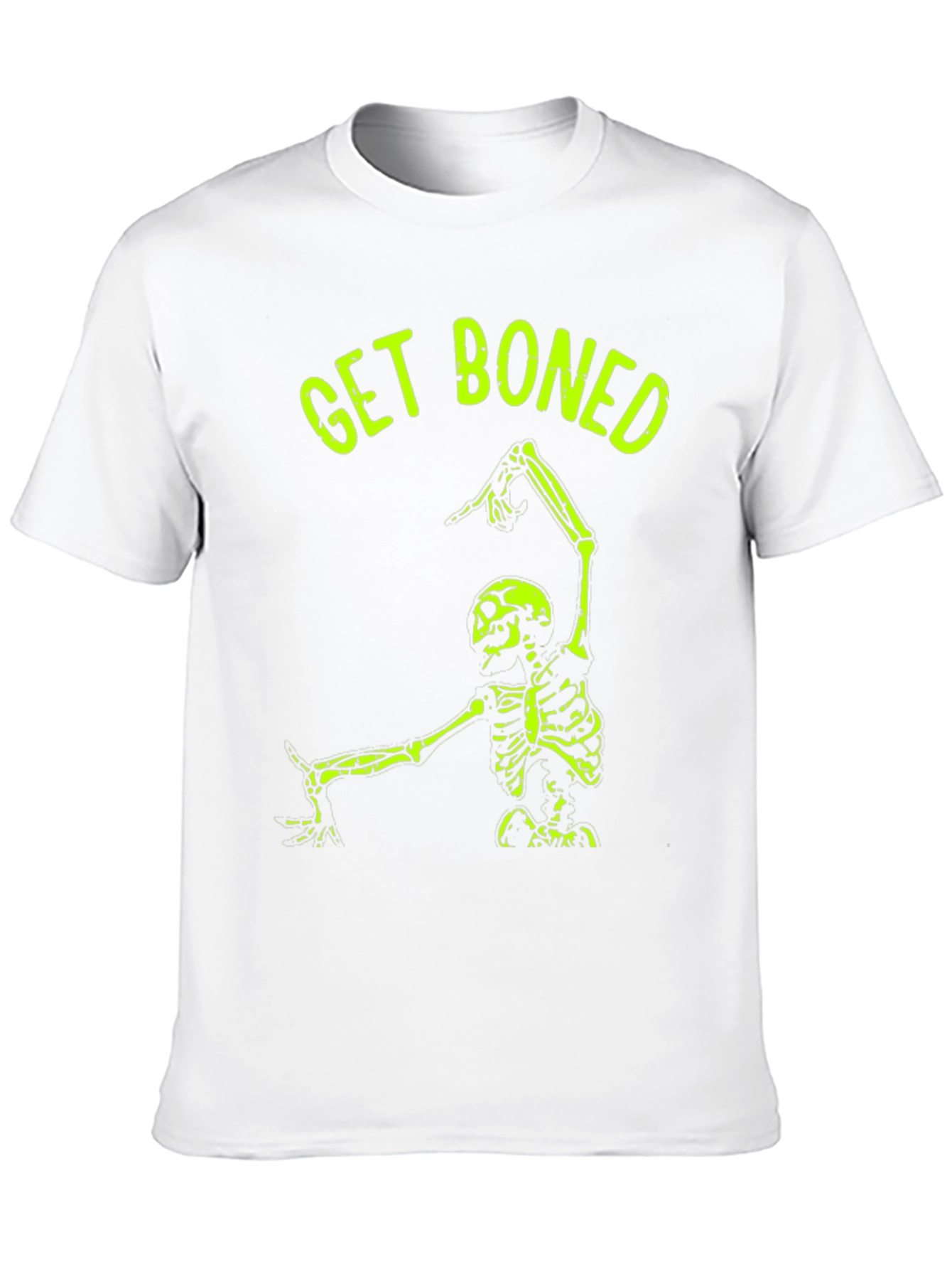 Black Get Boned Skeleton Graphic Tee - Black view 10