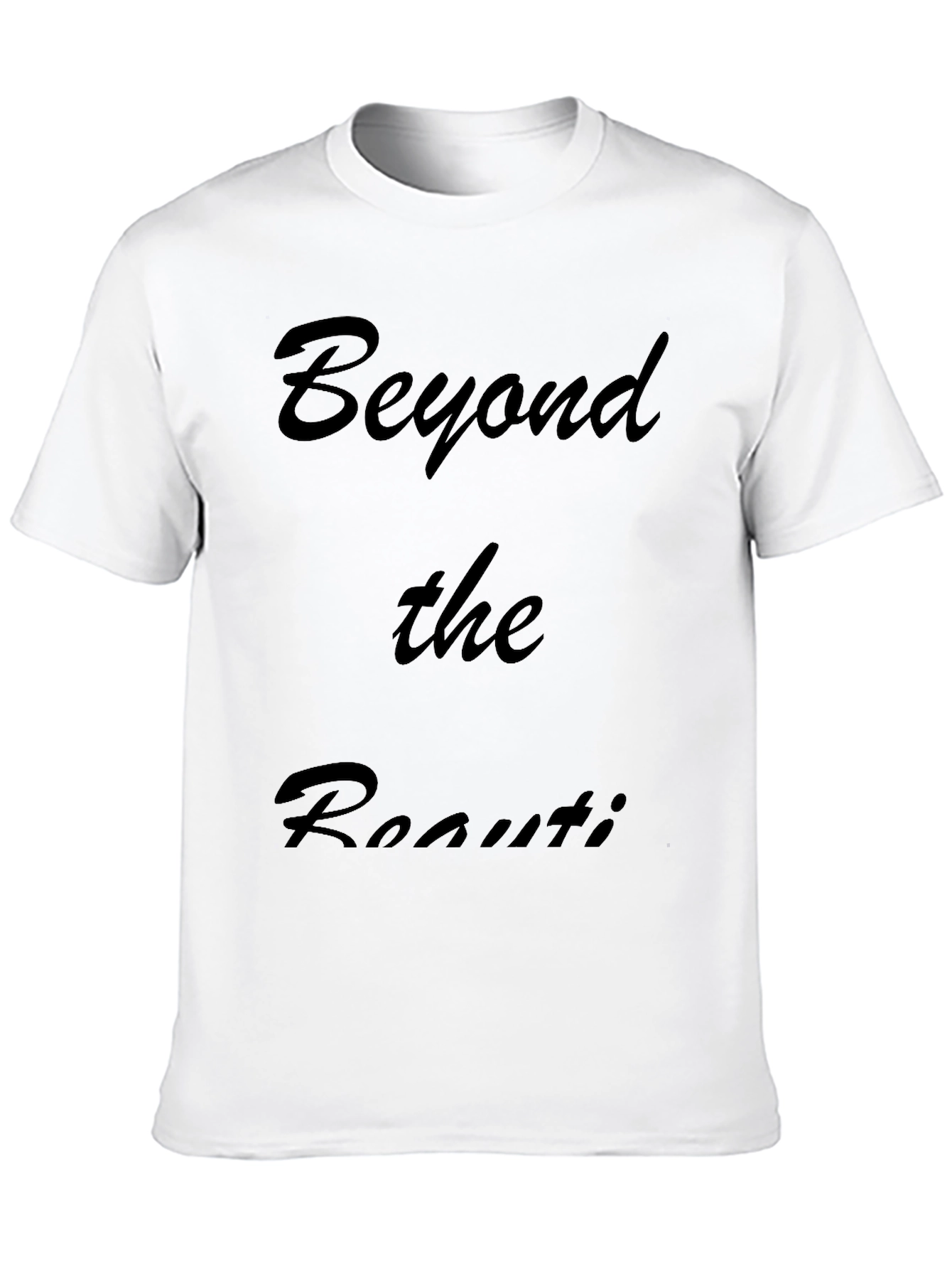 Black Beyond the Routine Black Graphic Tee view 10