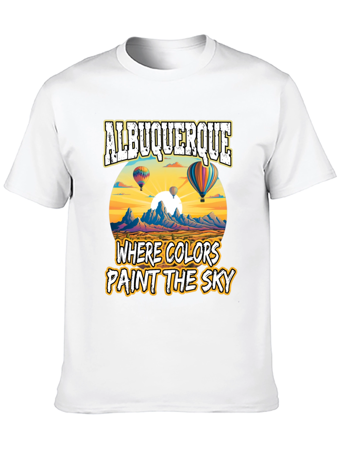 Albuquerque Hot Air Balloon T-Shirt - 10