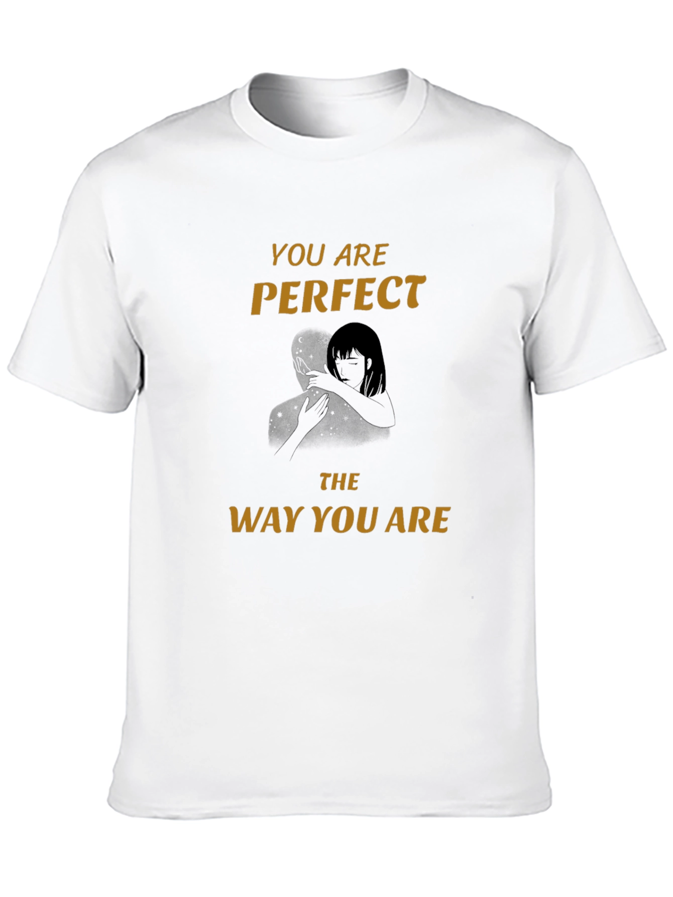 Black Perfect The Way You Are Black Graphic Tee view 10