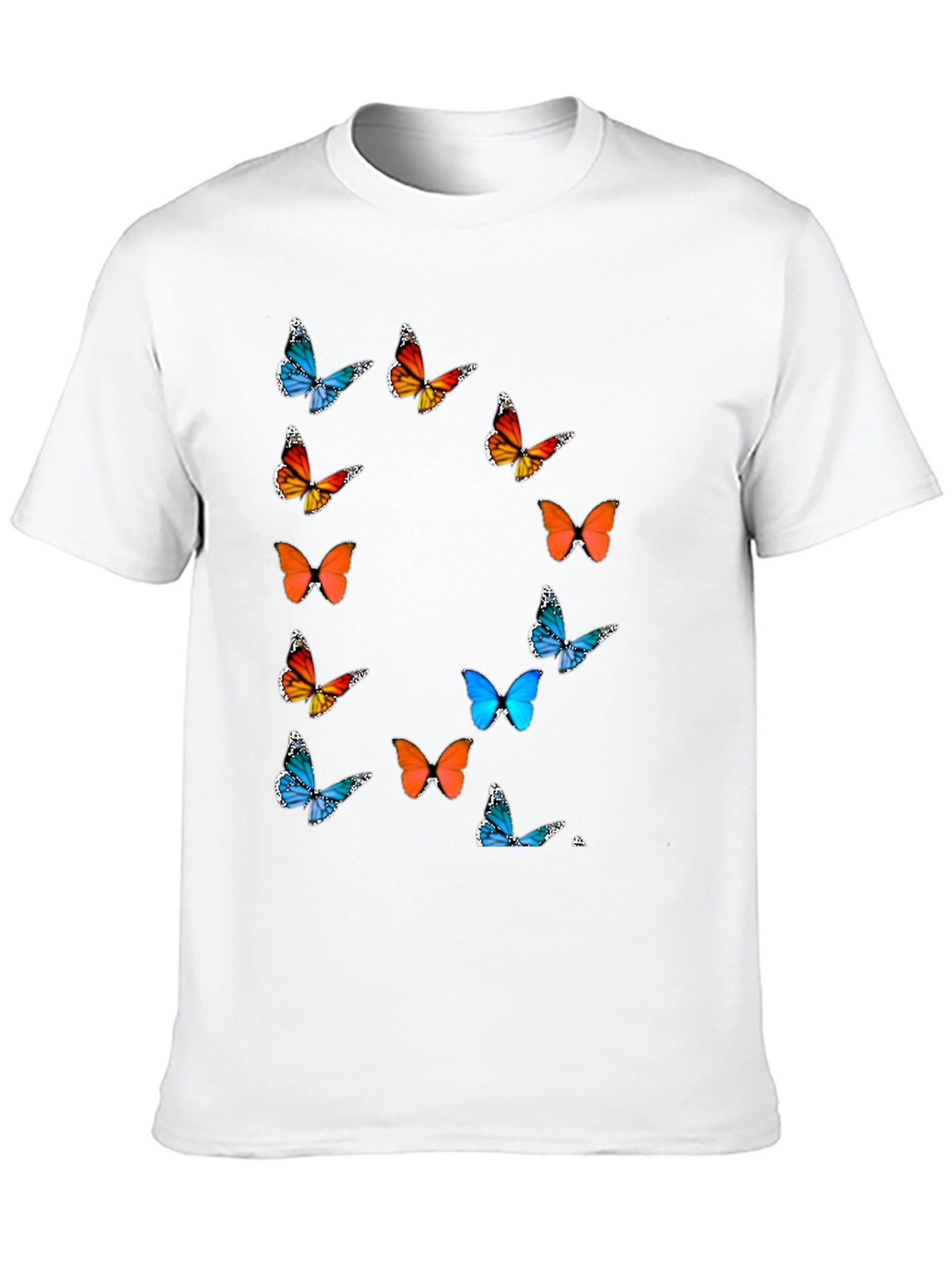 Black Butterfly Graphic T-Shirt - Stylish & Comfortable view 10