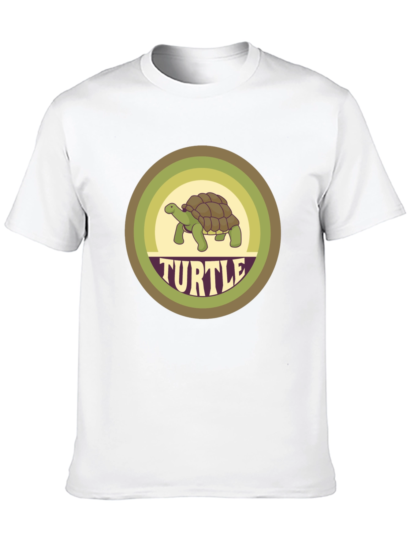 Black Retro Turtle Graphic T-Shirt view 10