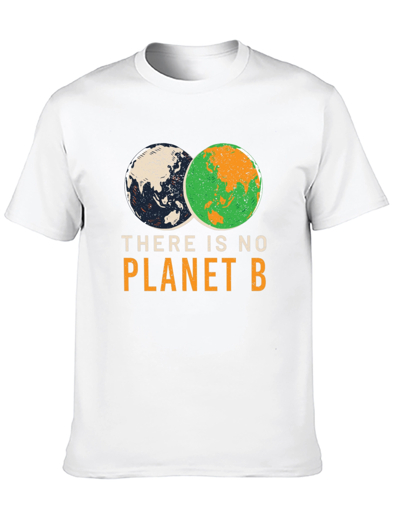 Black There Is No Planet B Graphic T-Shirt view 10