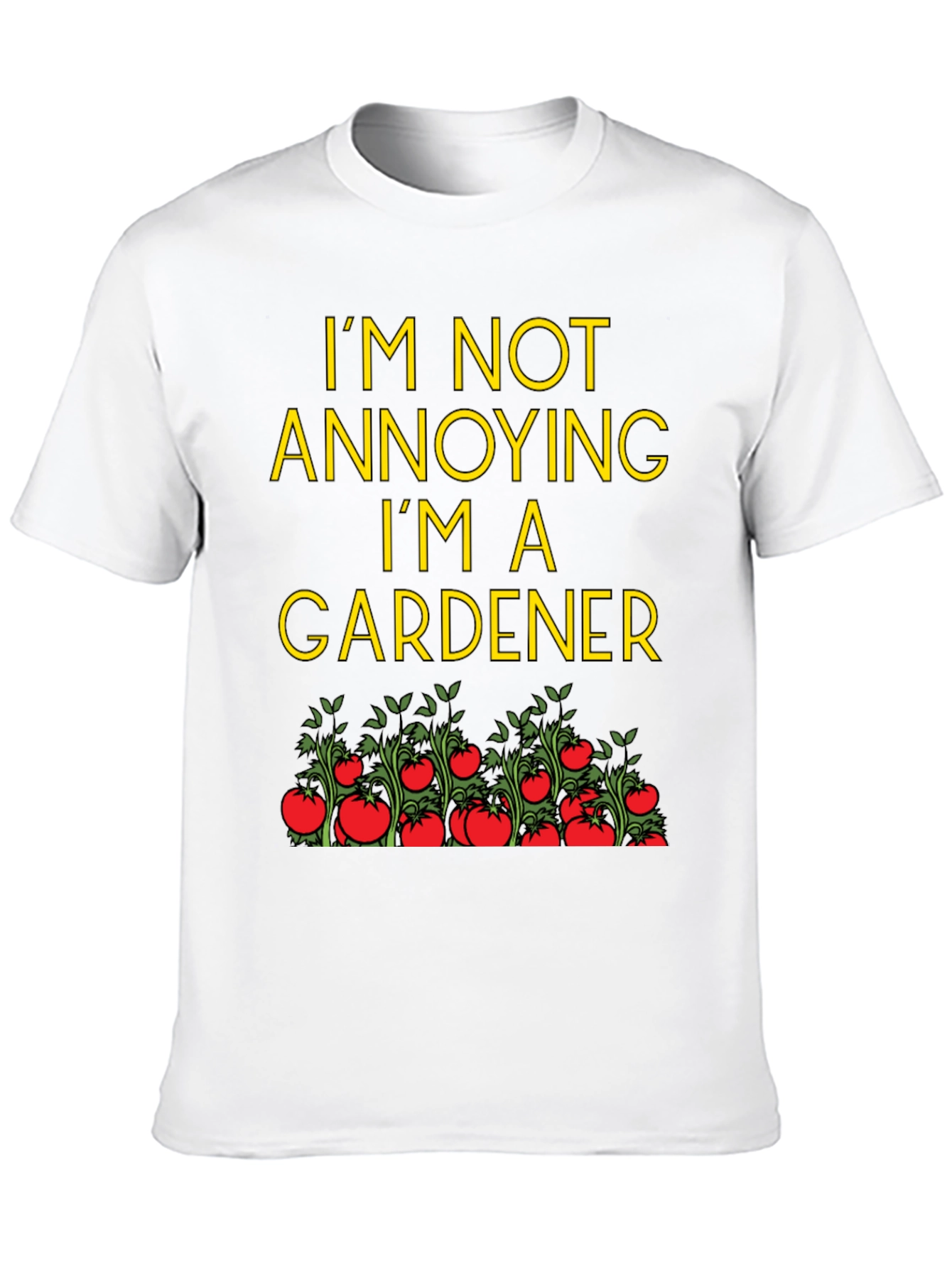 Black Gardener T-Shirt - Funny Gardening Tee view 10