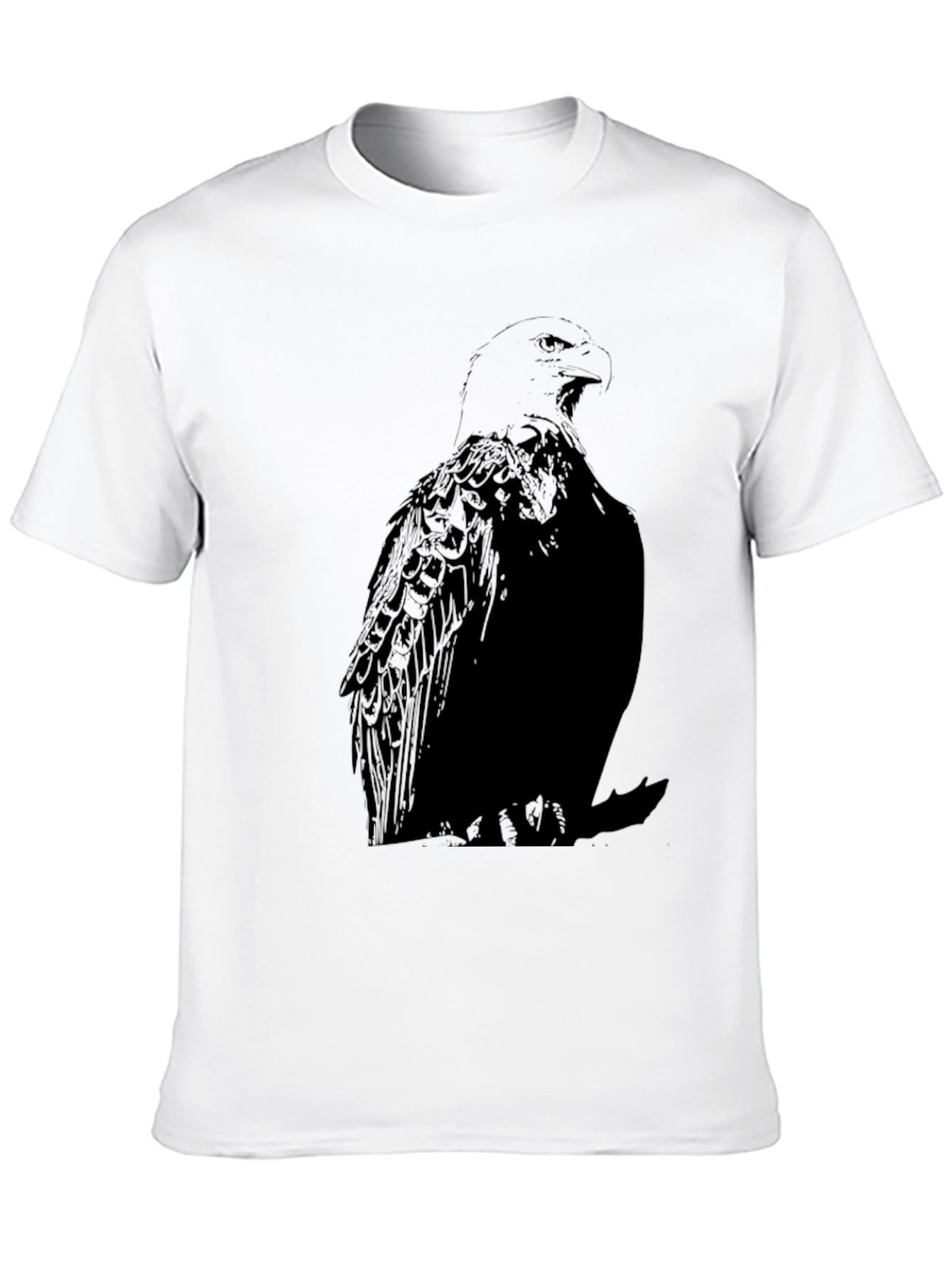Black Black Eagle Graphic Tee - Men's Style view 10