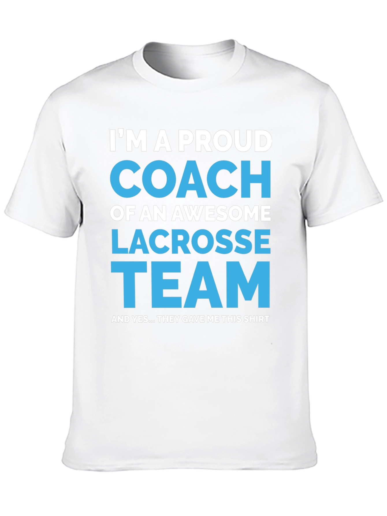 Black Proud Lacrosse Coach T-Shirt - Gift for Coaches view 10