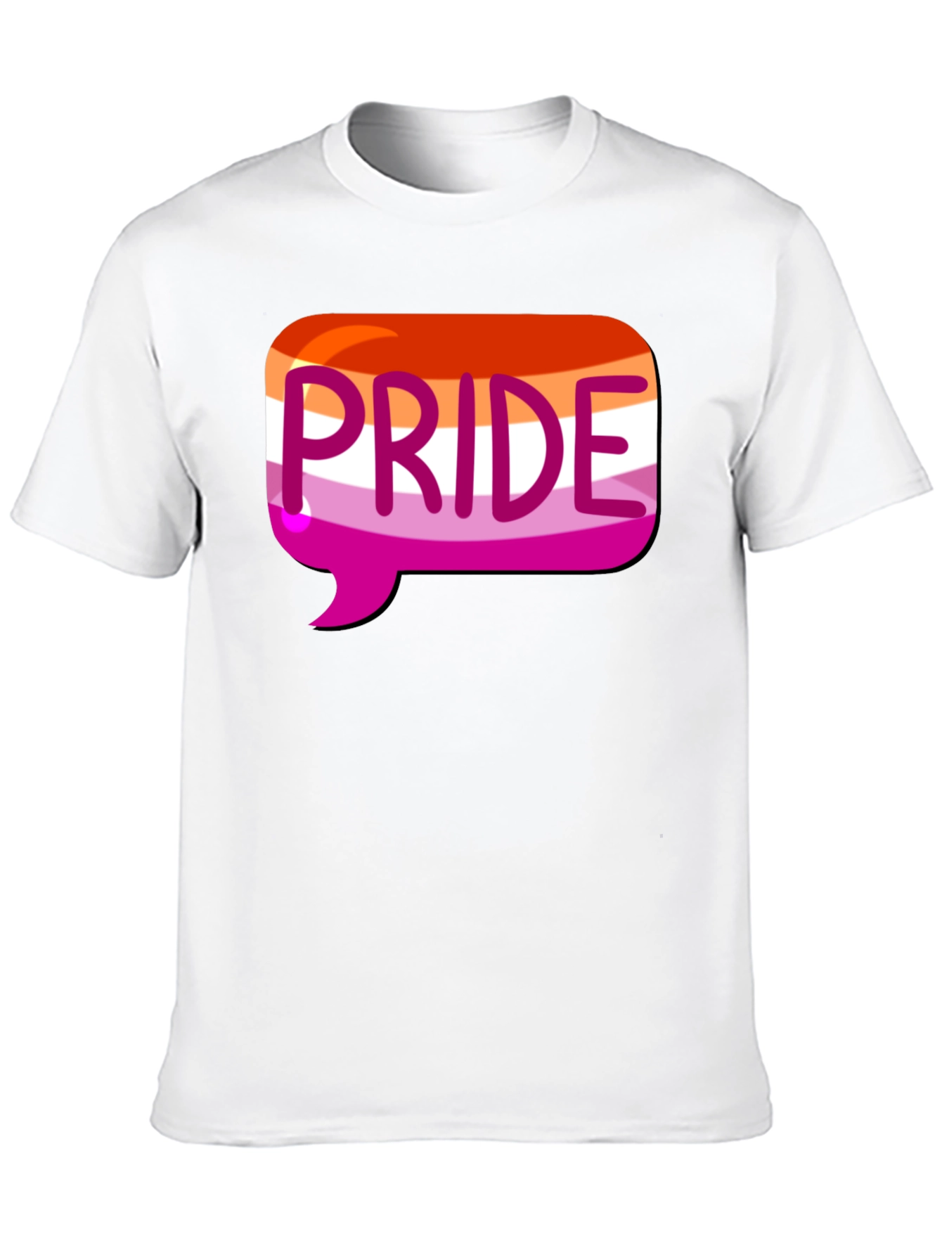 Black Pride Lesbian Flag T-Shirt view 10