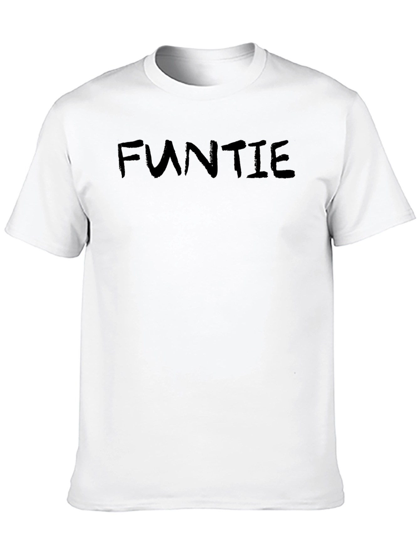 Black FunTIE Black T-Shirt Casual Wear view 10
