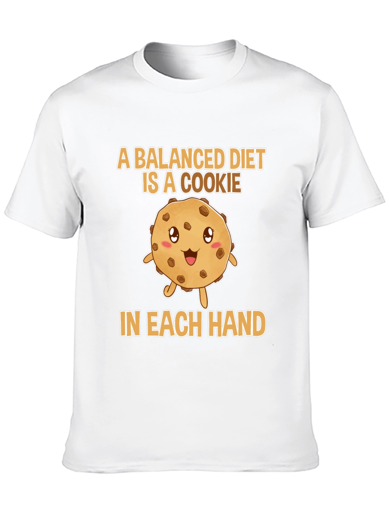 Black Cookie Balanced Diet T-Shirt view 10