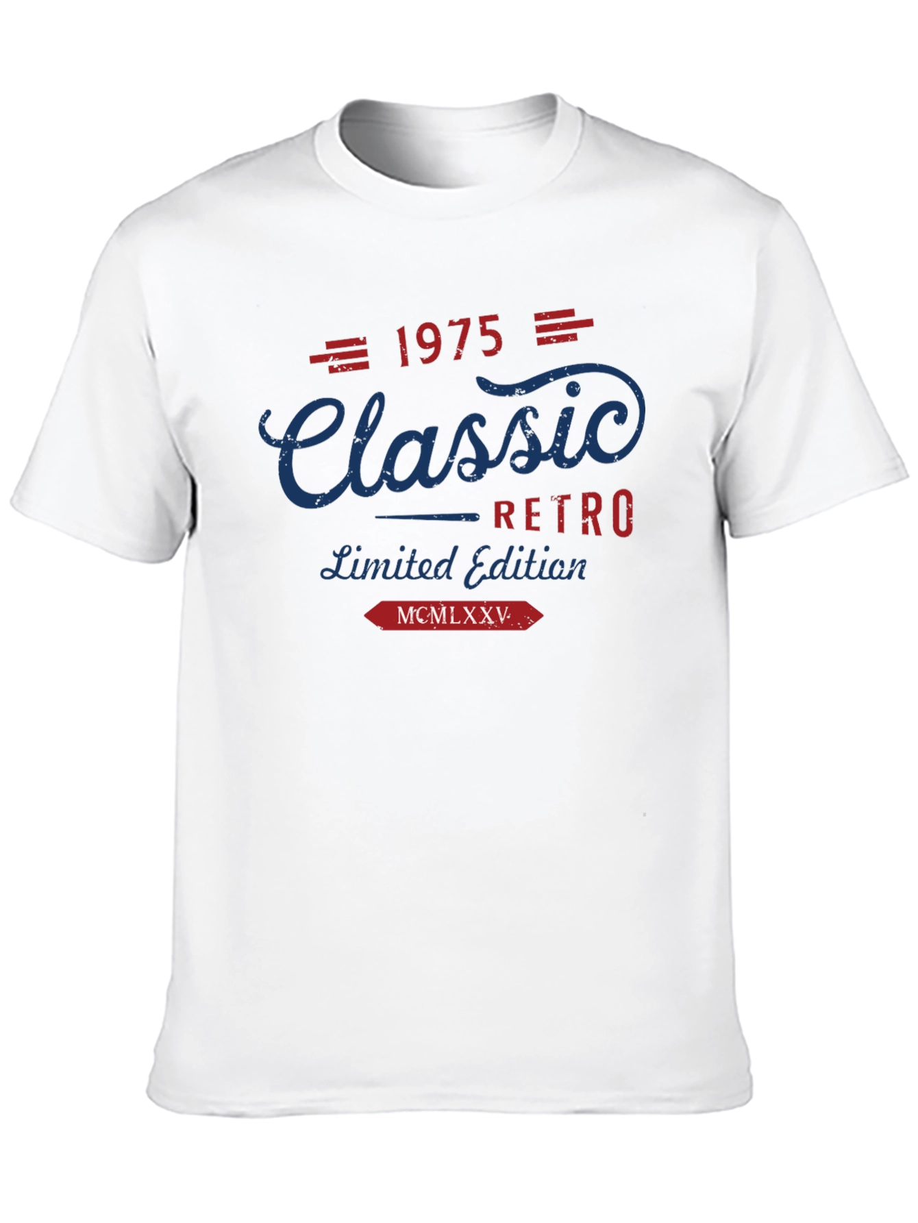 Black Classic Retro 1975 Limited Edition Graphic Tee view 10