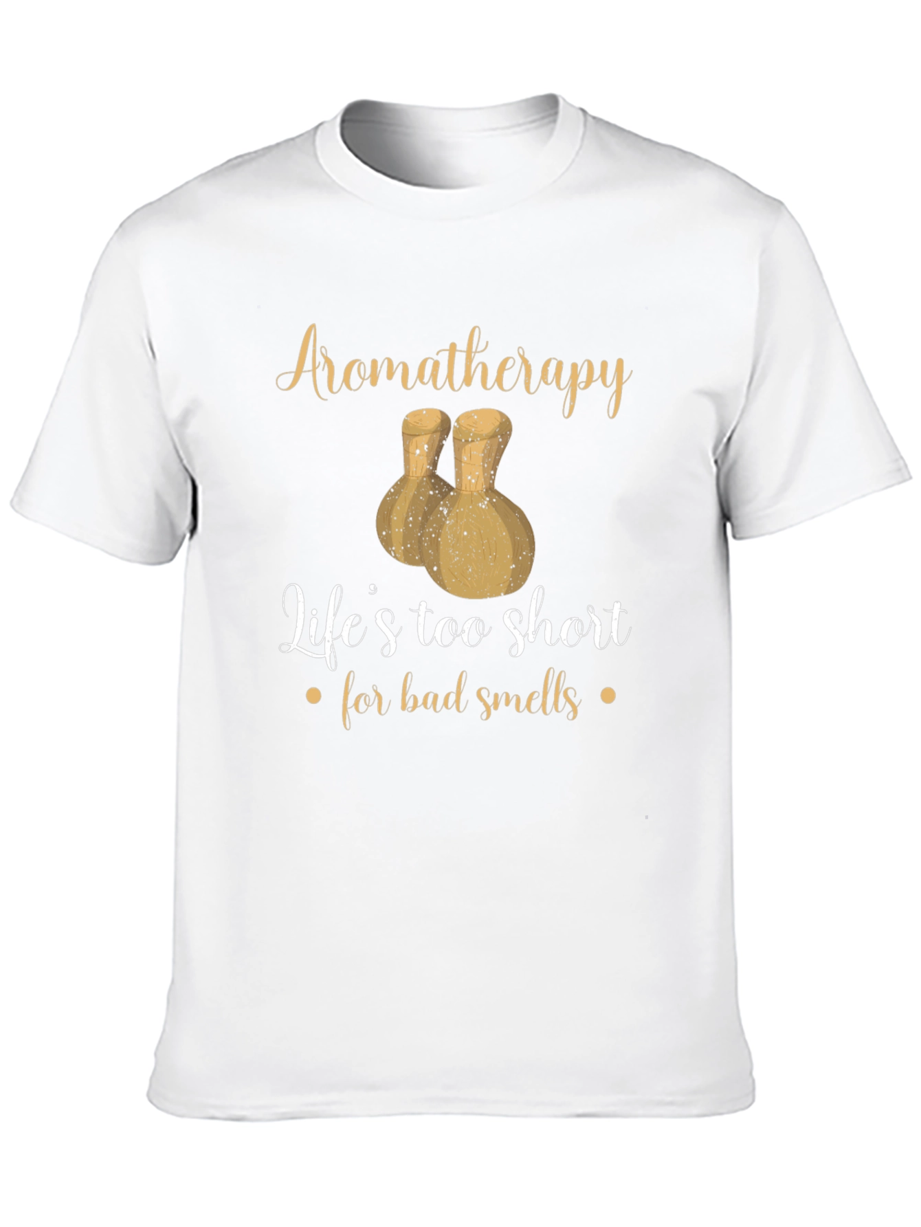 Black Aromatherapy T-shirt: Life's Too Short view 10