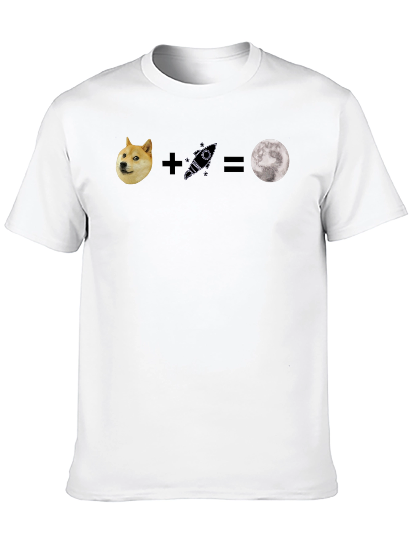 Doge To The Moon Black T-Shirt - 10