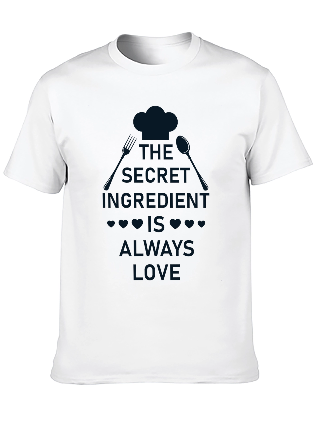 Black Secret Ingredient Love T-Shirt view 10