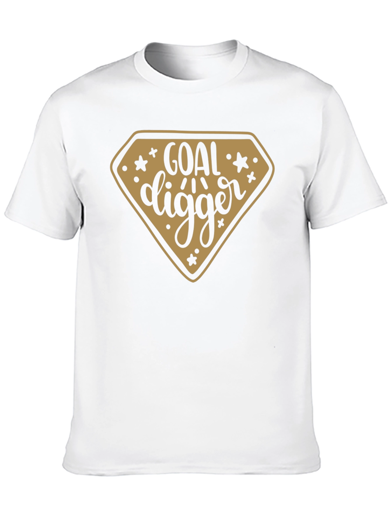Black Goal Digger Graphic T-Shirt - Black view 10
