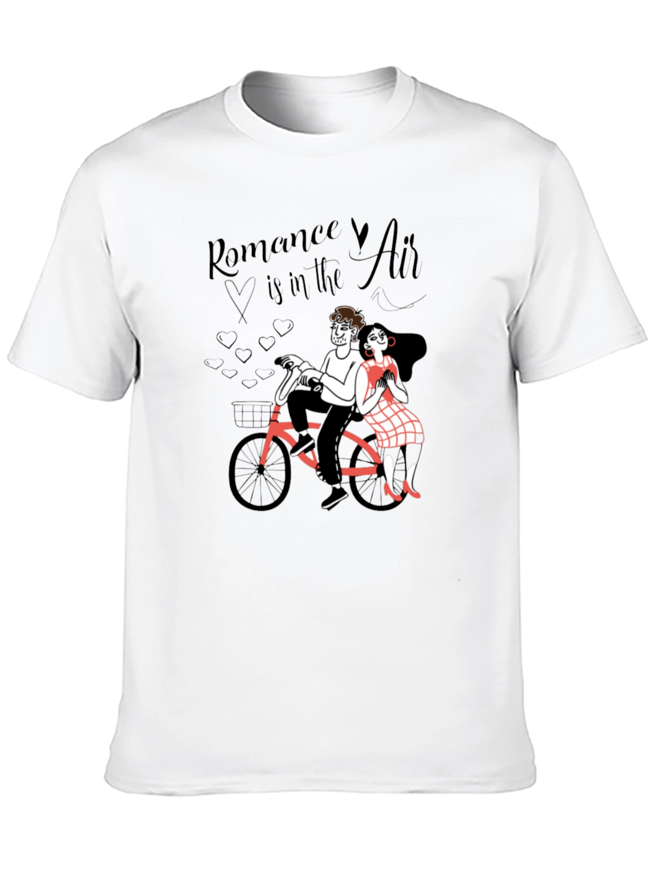 Black Romance in the Air Graphic Tee view 10