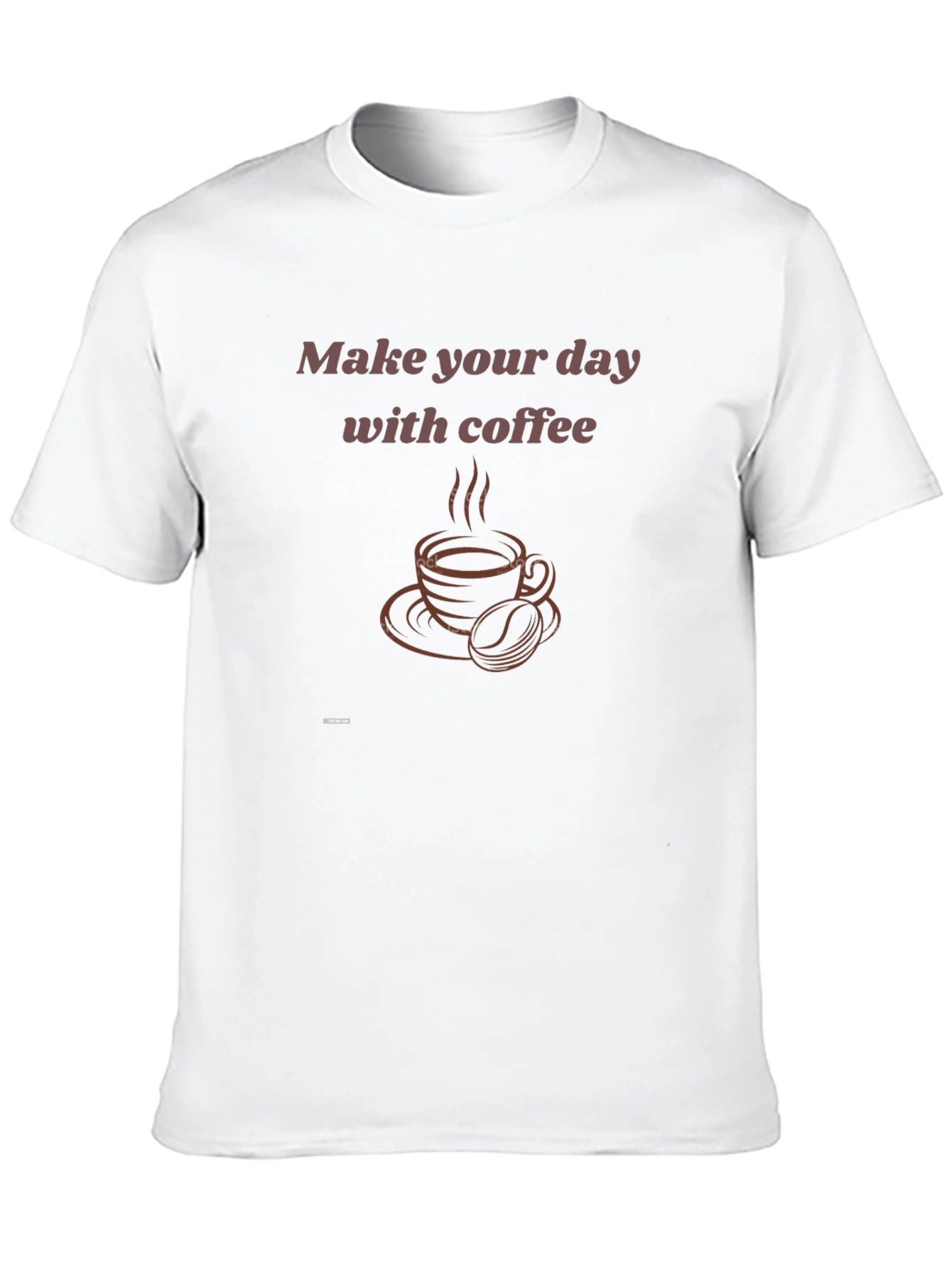 Black Coffee Lover T-Shirt - Make Your Day view 10