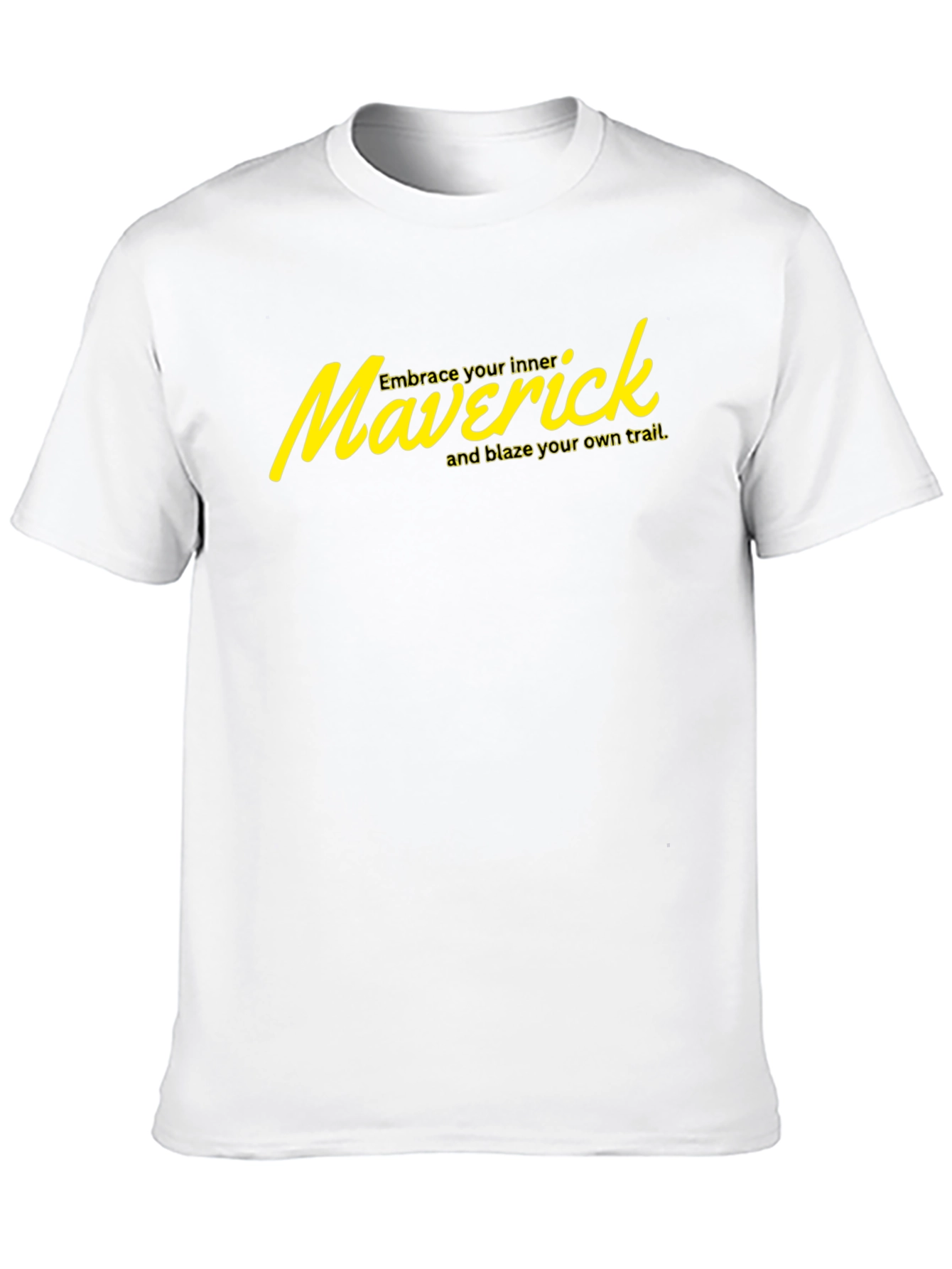 Black Maverick Graphic Tee - Embrace Your Inner Trailblazer view 10