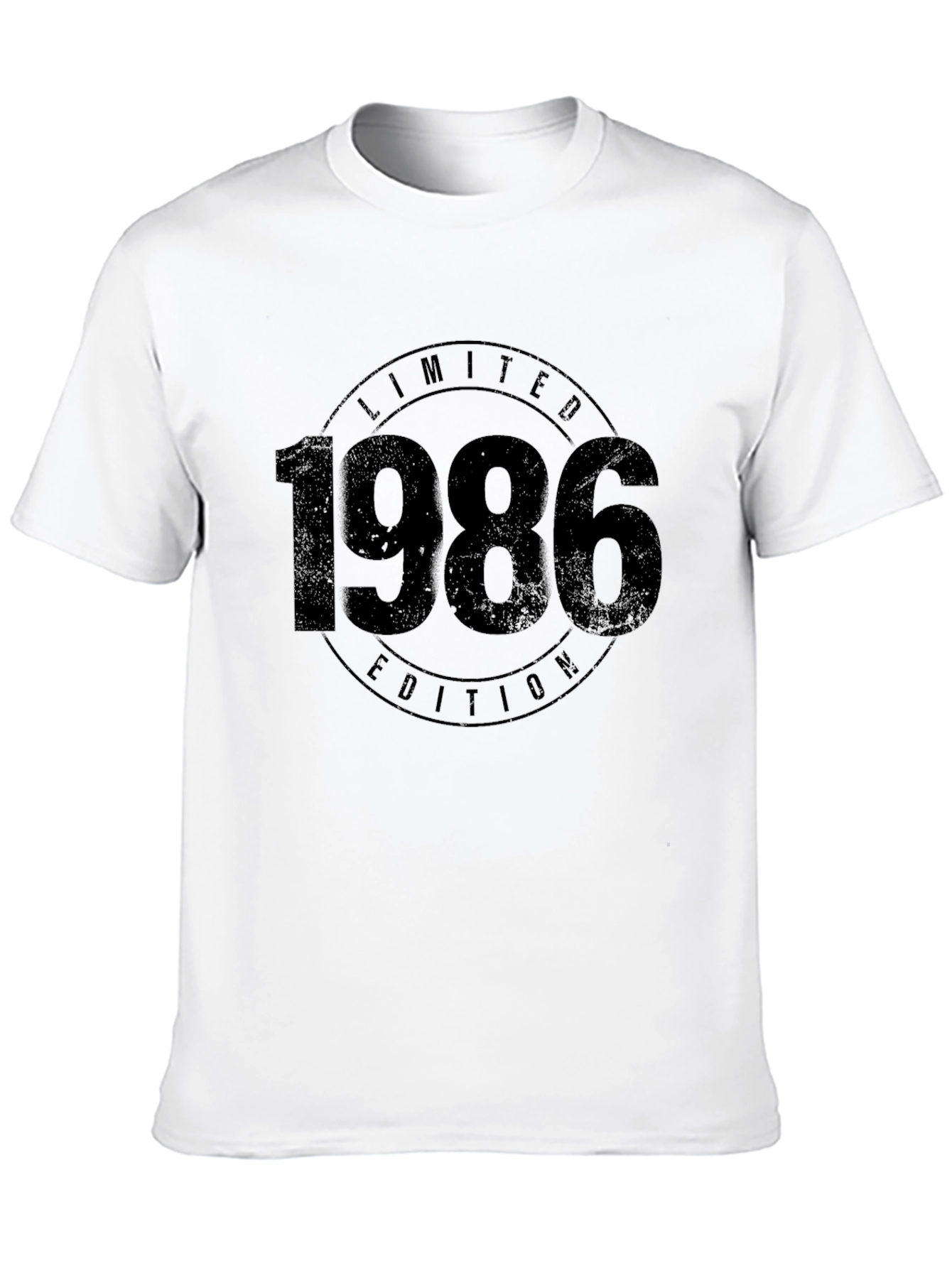 Black Limited Edition 1986 Graphic Tee - Vintage Style view 10
