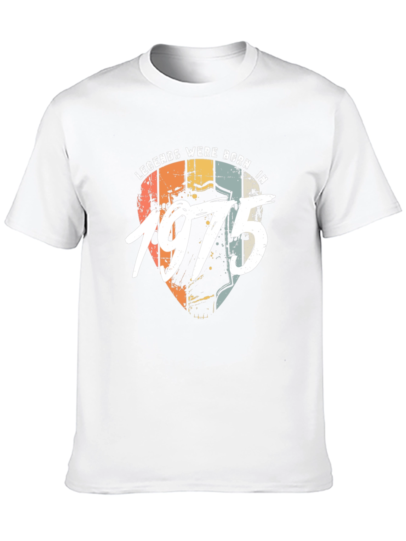 Black Legends Born in 1975 T-Shirt view 10