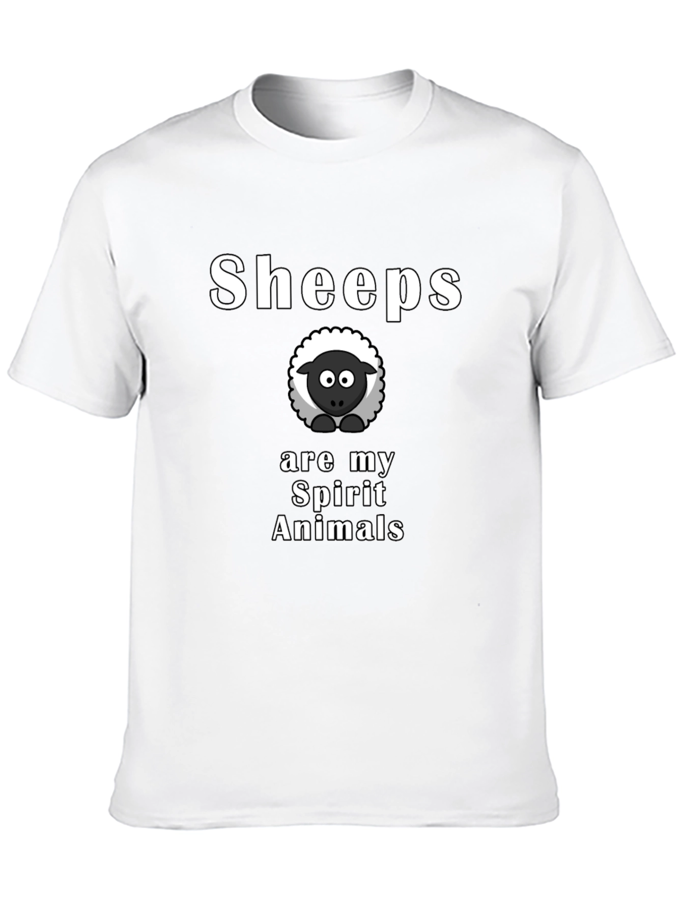 Black Sheep Spirit Animal Graphic Tee view 10