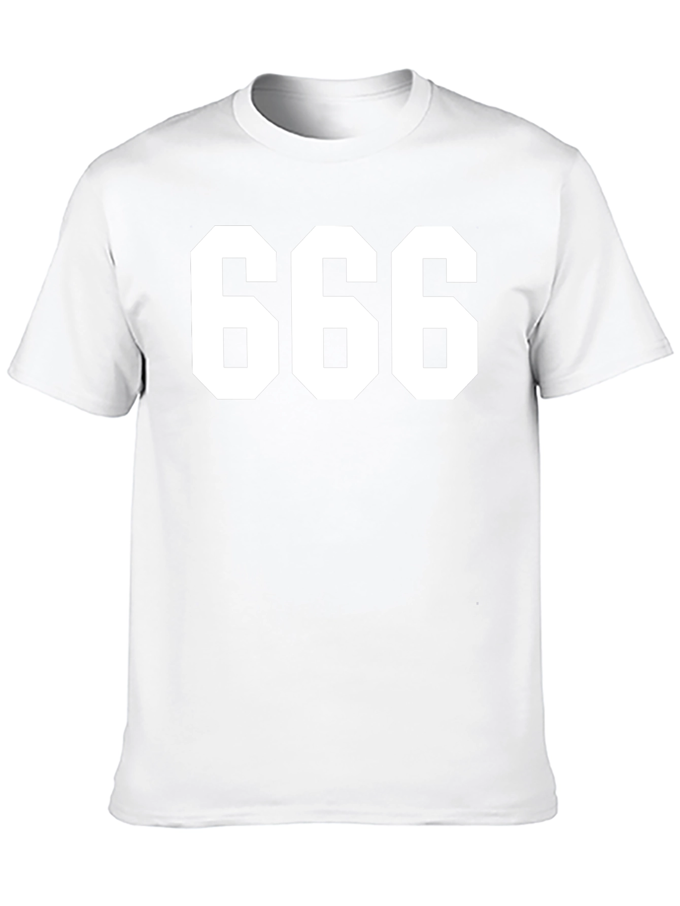 Black Men's 666 Graphic Tee - Classic Fit view 10