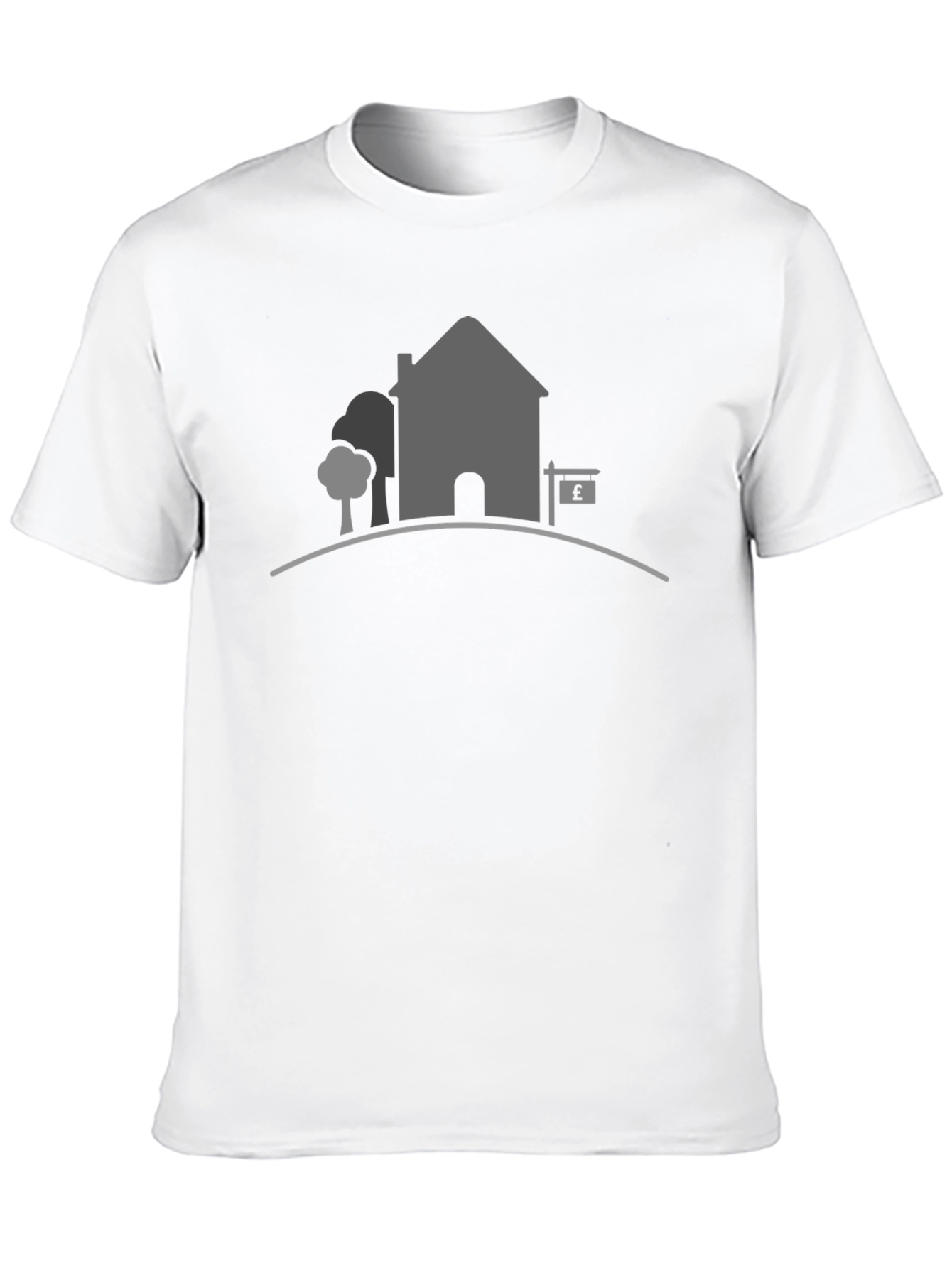Black House For Sale T-Shirt - Unisex Graphic Tee view 10