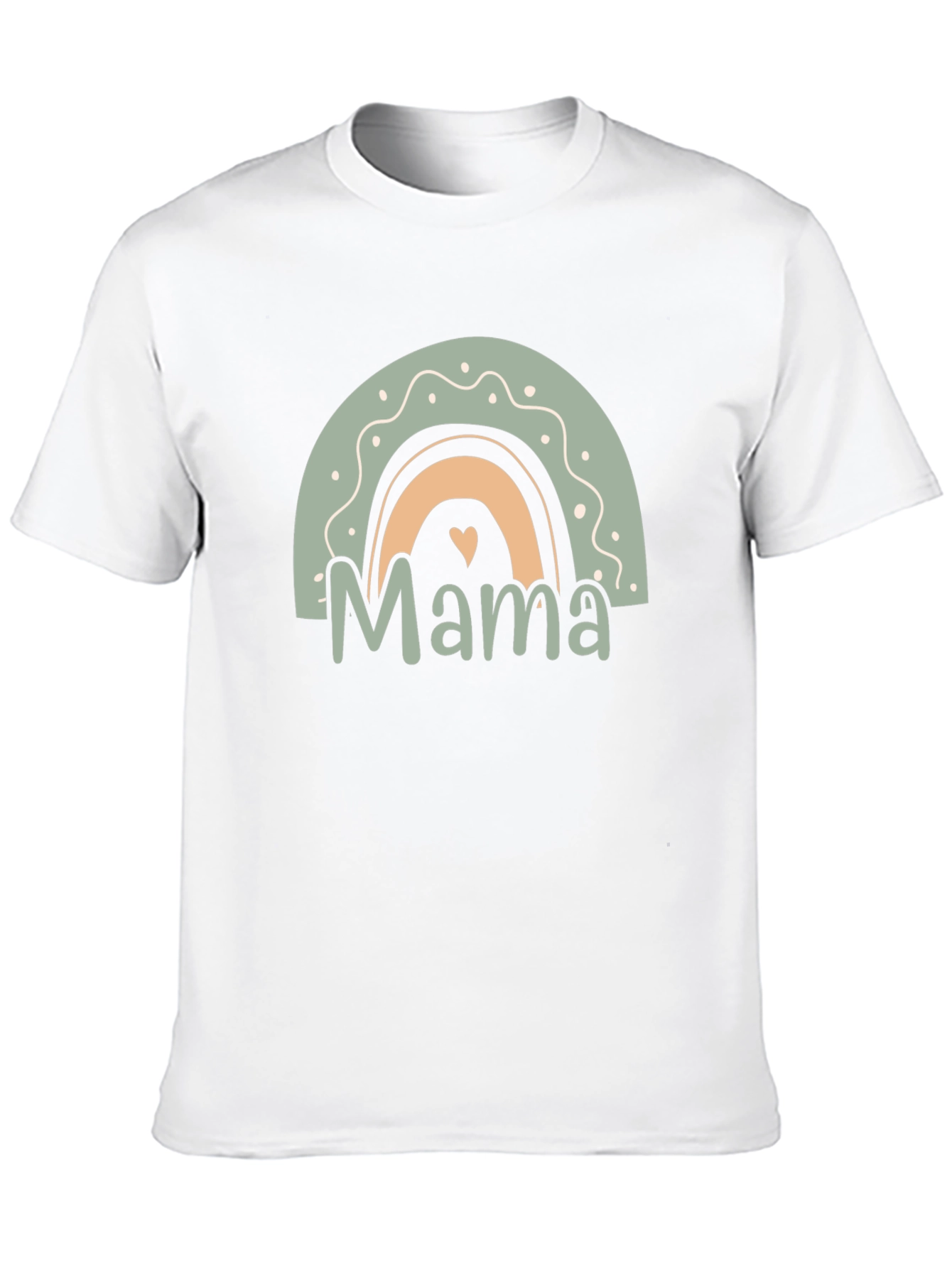 Black Mama Rainbow Graphic Tee - Black Cotton Blend view 10