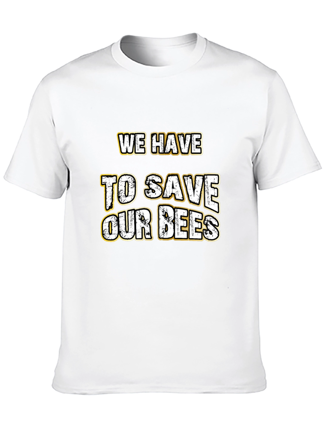 Black Save Our Bees Graphic Tee view 10