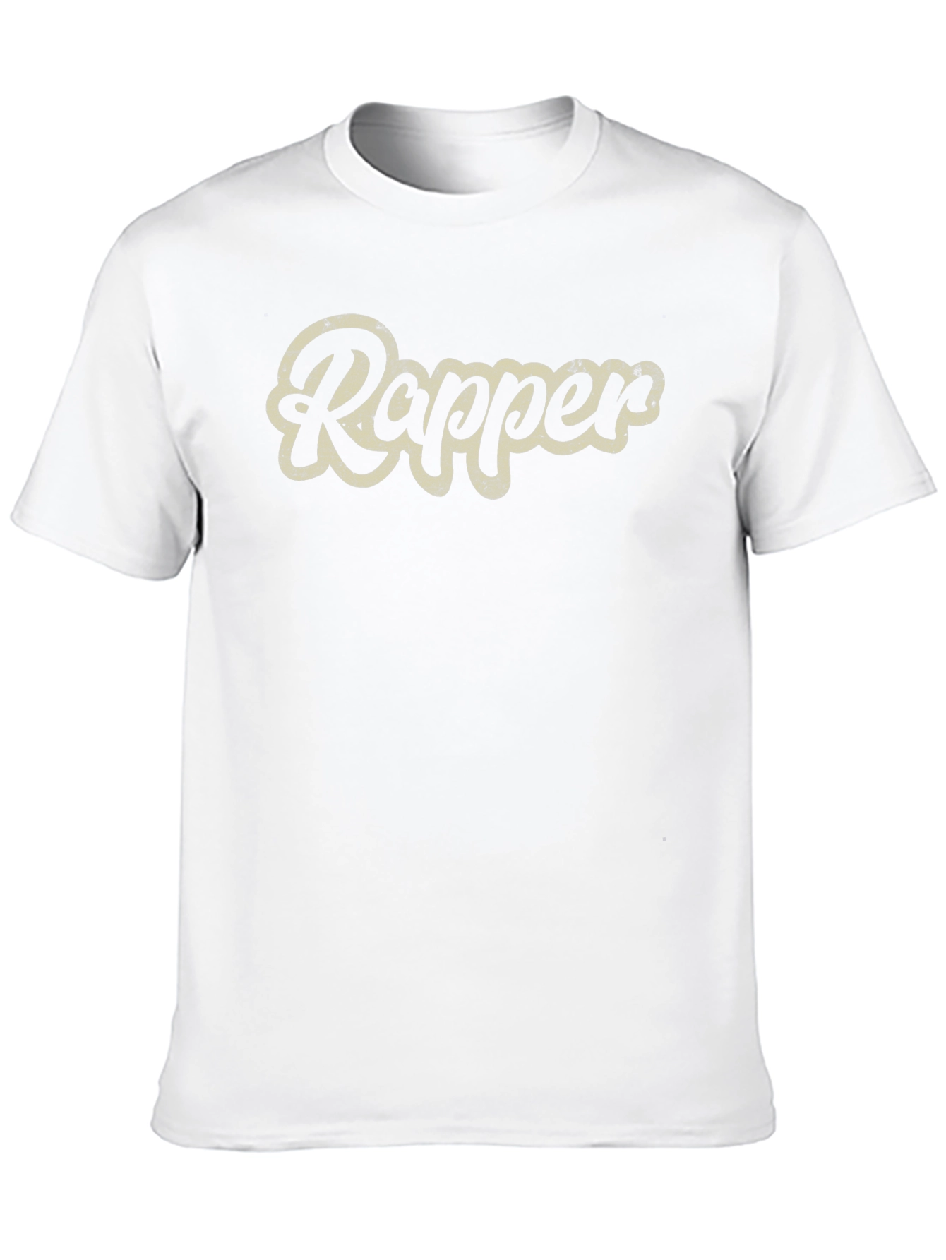 Black Rapper Graphic Tee - Vintage Style Comfort view 10