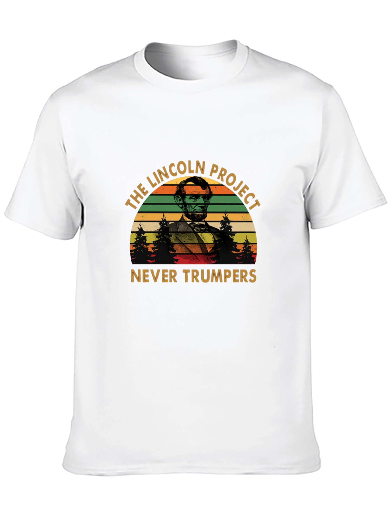 Black The Lincoln Project Never Trumpers T-Shirt view 10
