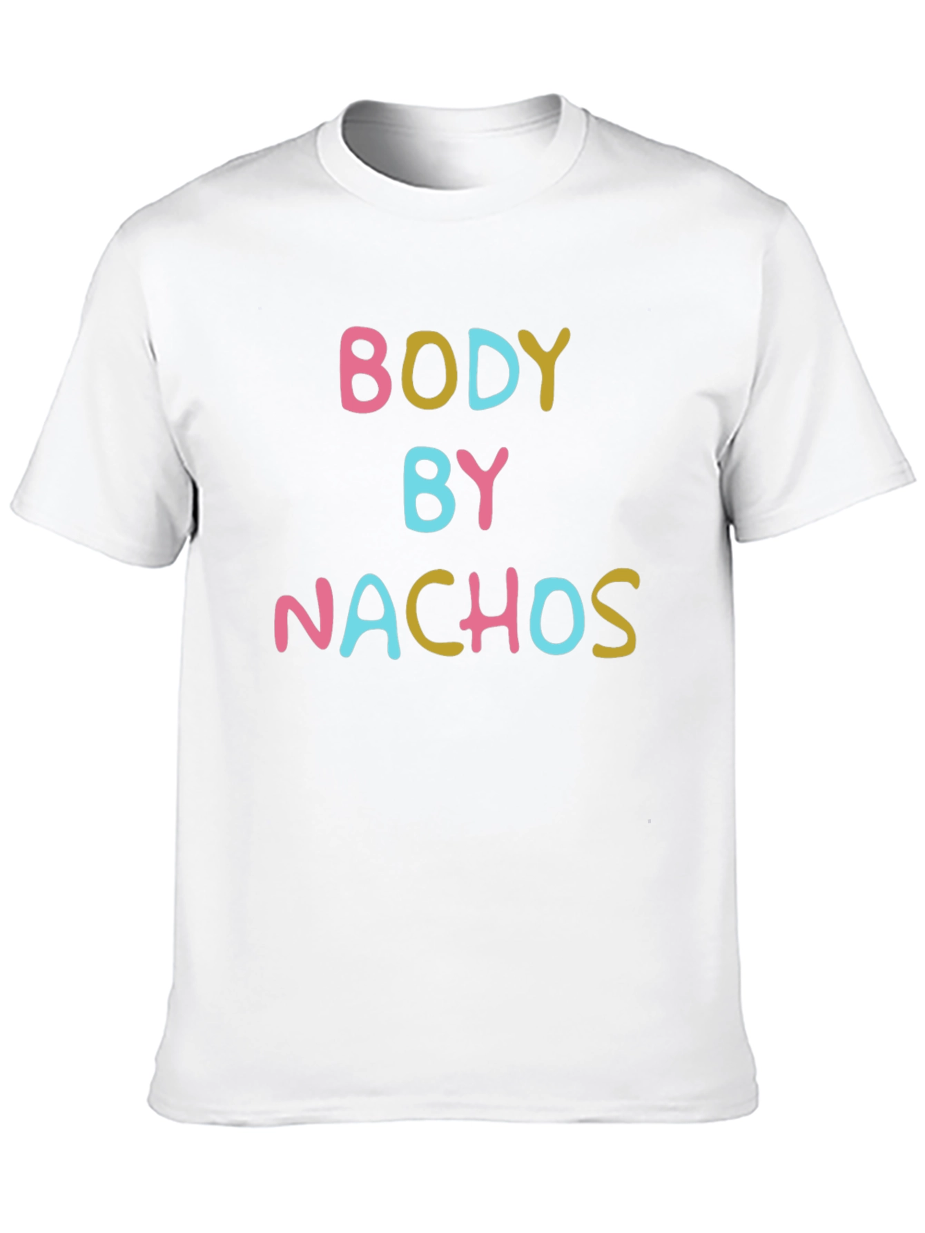 Black Body By Nachos T-Shirt - Funny Foodie Tee view 10