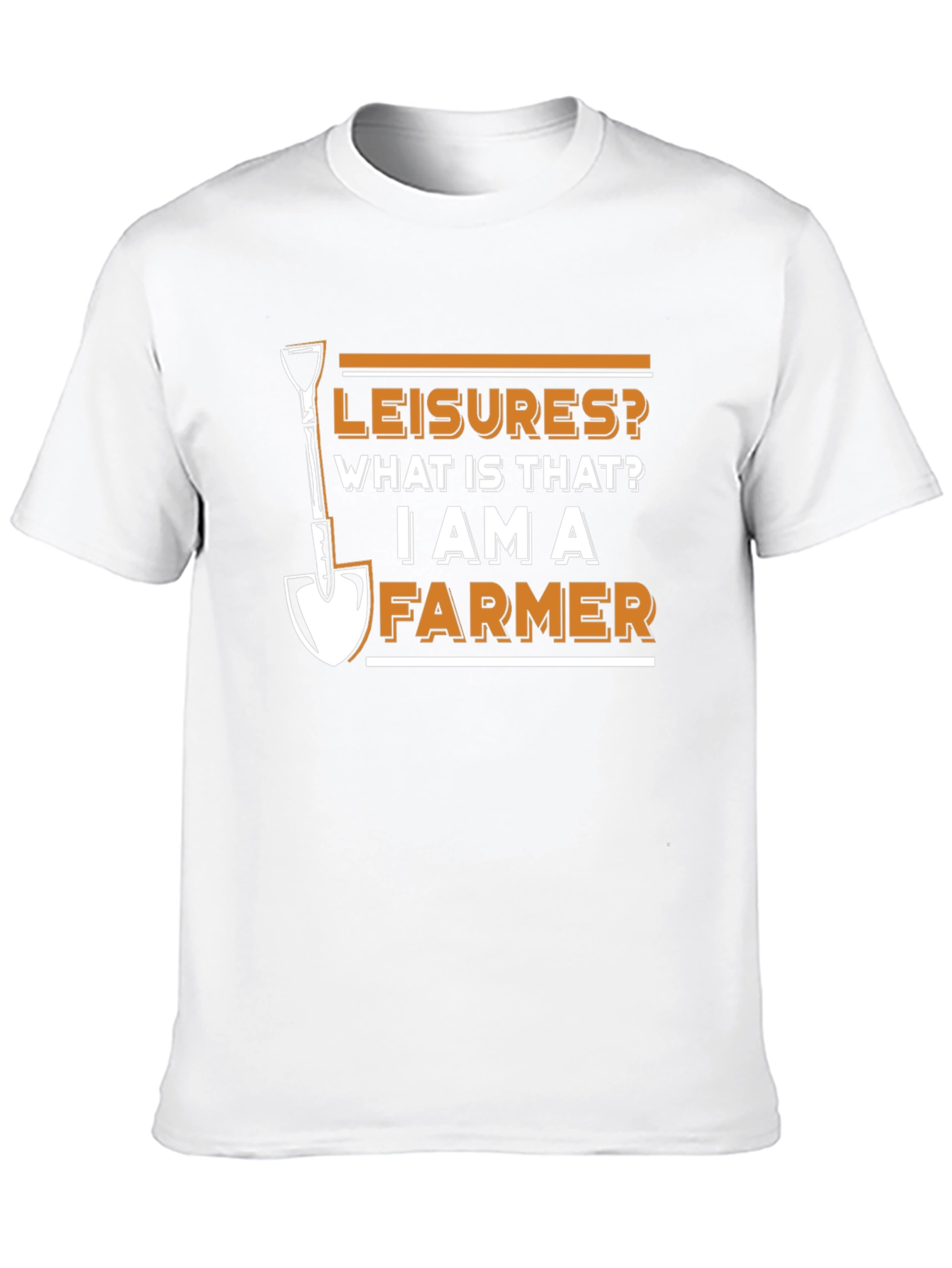 Black Leisures? I Am A Farmer Graphic T-Shirt view 10