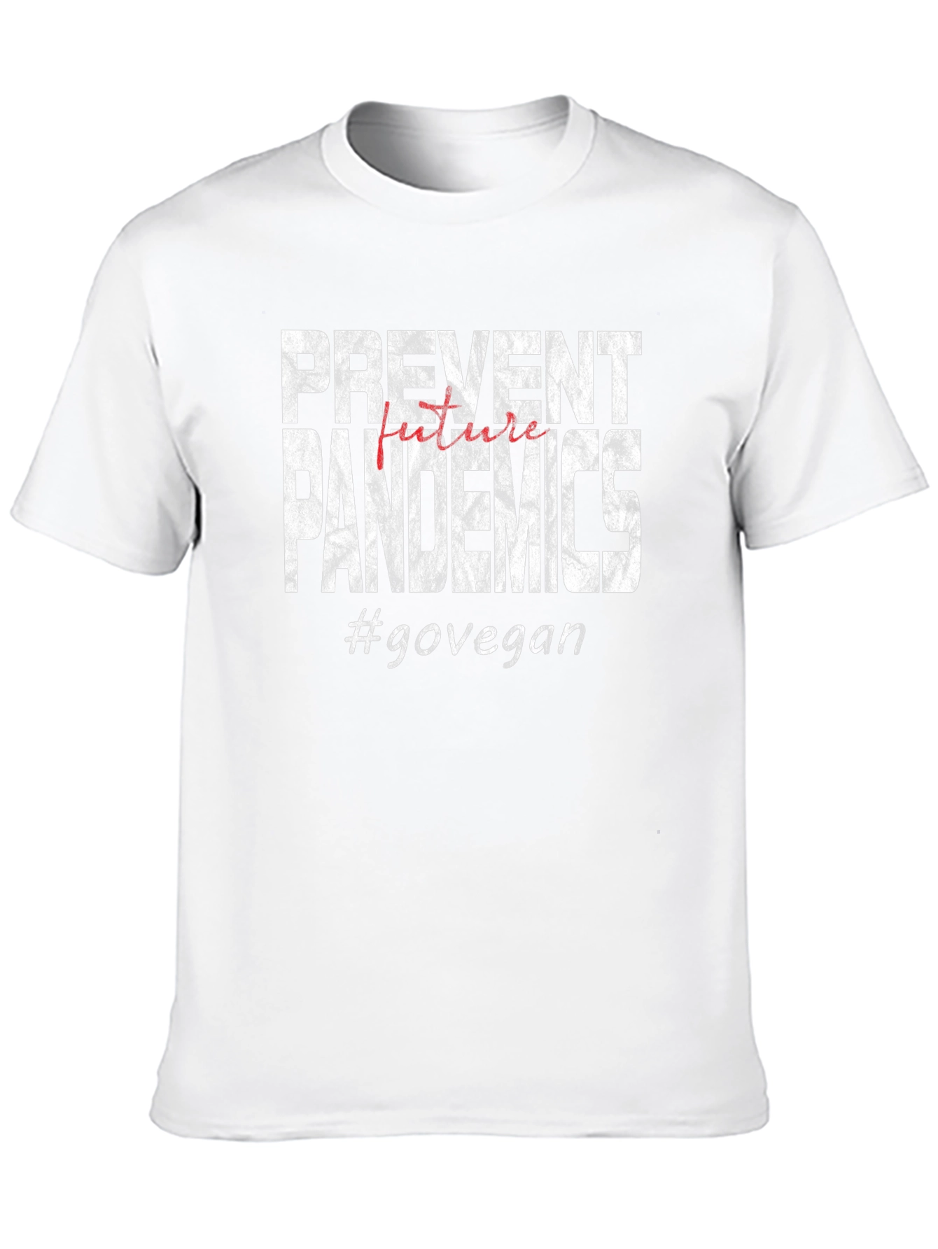 Black Prevent Pandemics #govegan T-shirt view 10