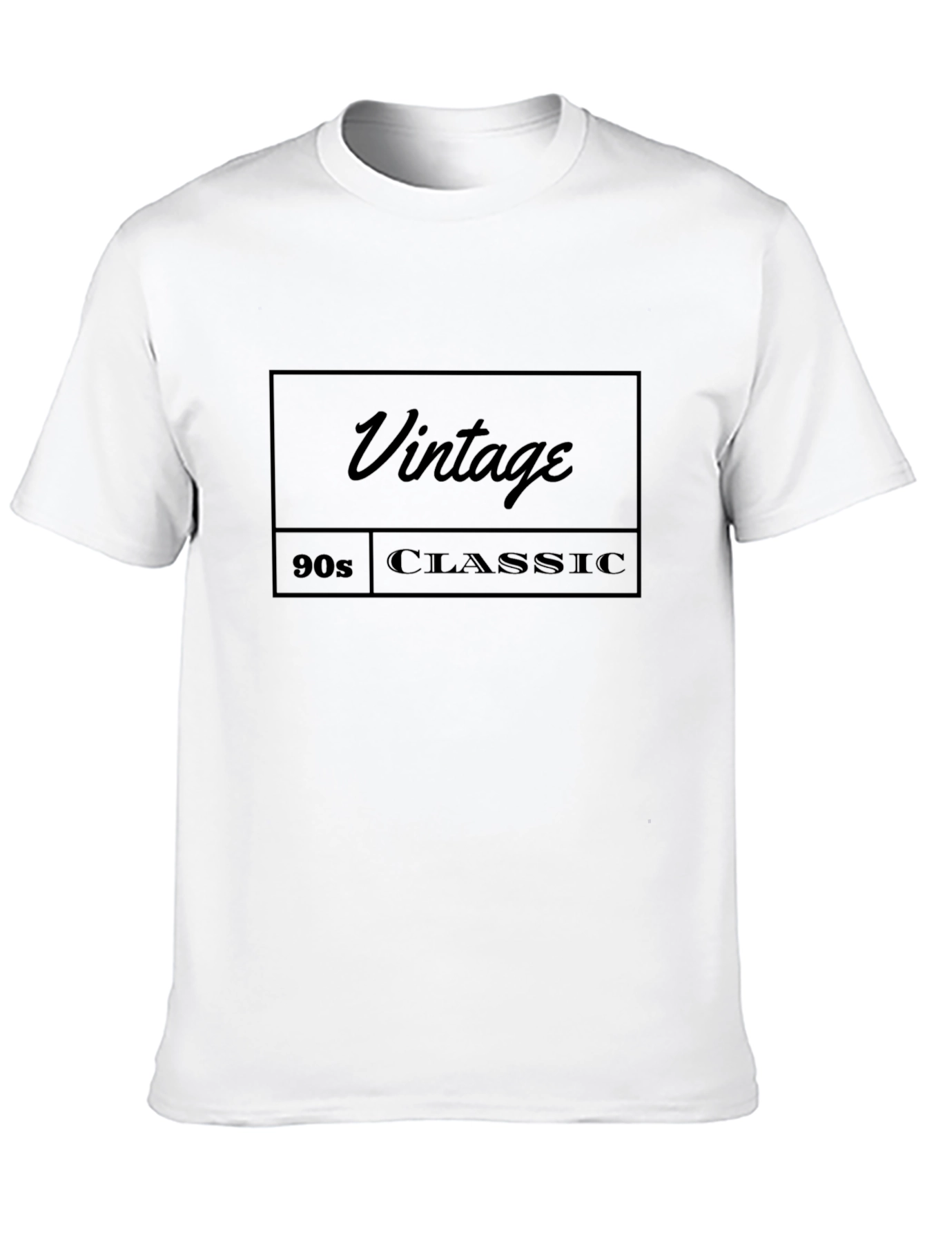 Black Vintage 90s Classic Black Graphic Tee view 10