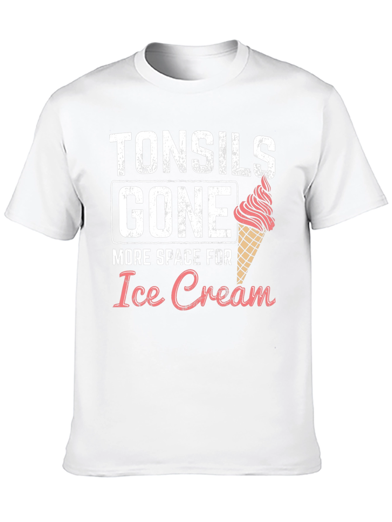 Black Tonsils Gone - Ice Cream T-Shirt view 10