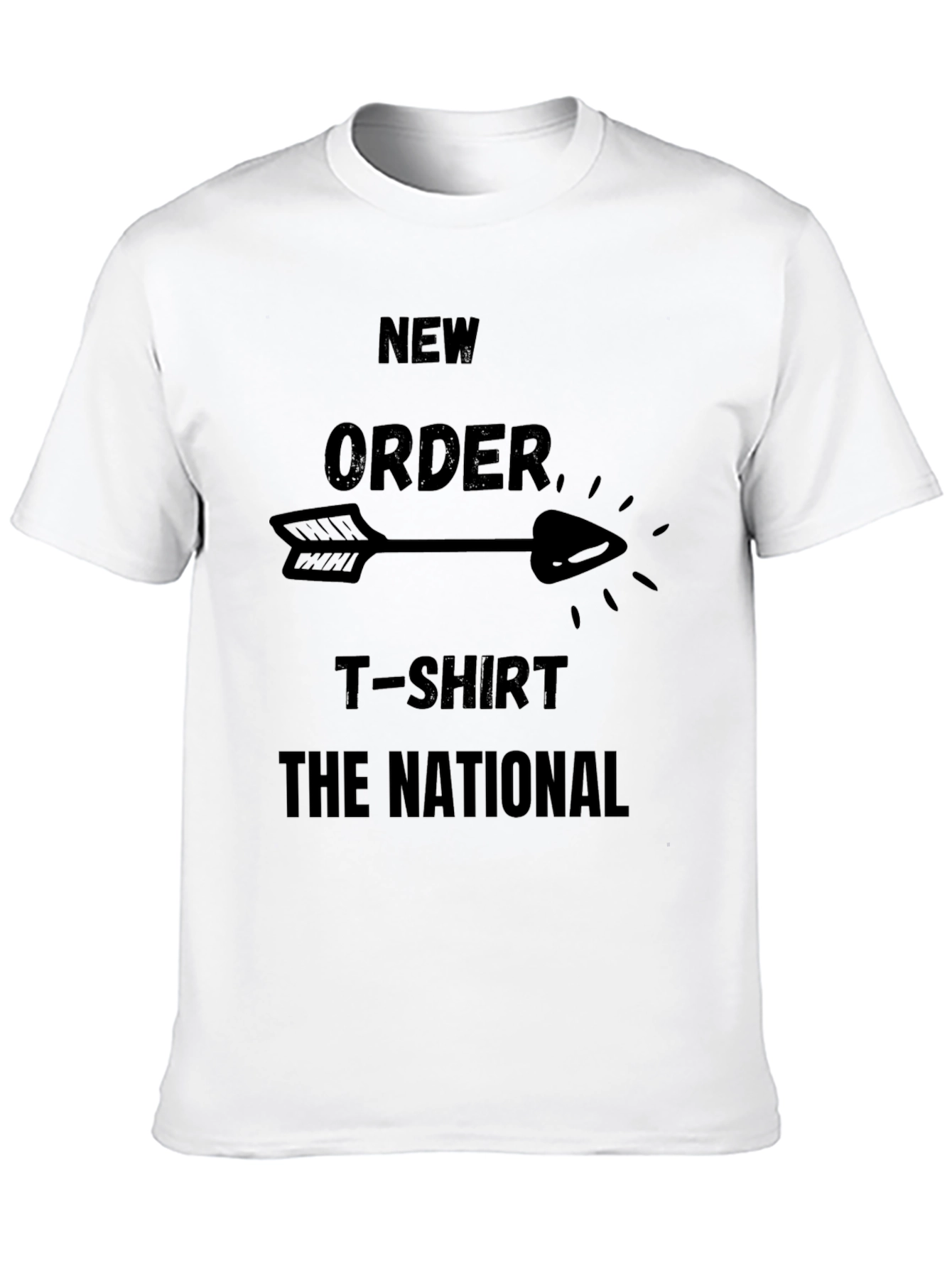 Black New Order T-Shirt - The National view 10