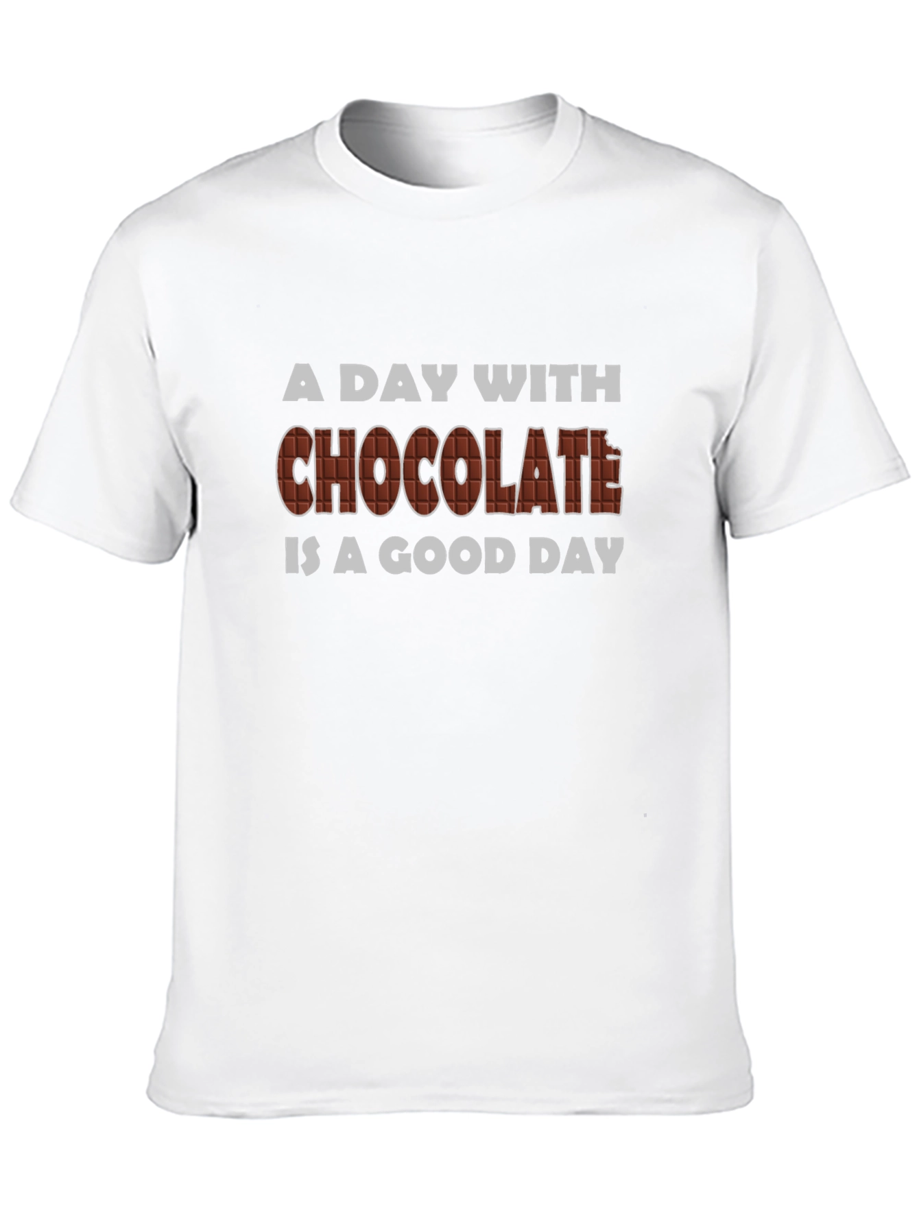 Black Chocolate Lover T-Shirt: "A Day With Chocolate" view 10