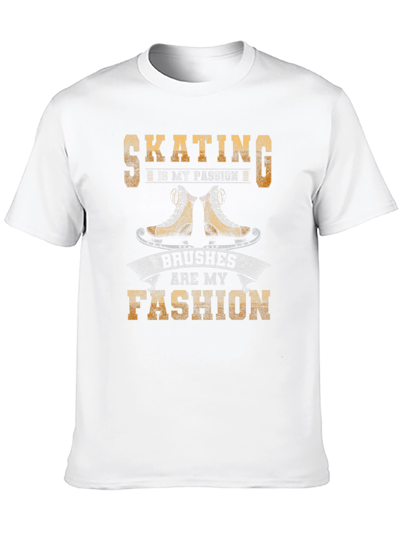 Black Skating is My Passion T-Shirt - Vintage Design view 10