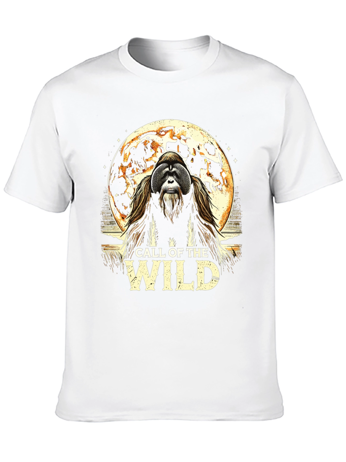 Black Call of the Wild Graphic Tee view 10