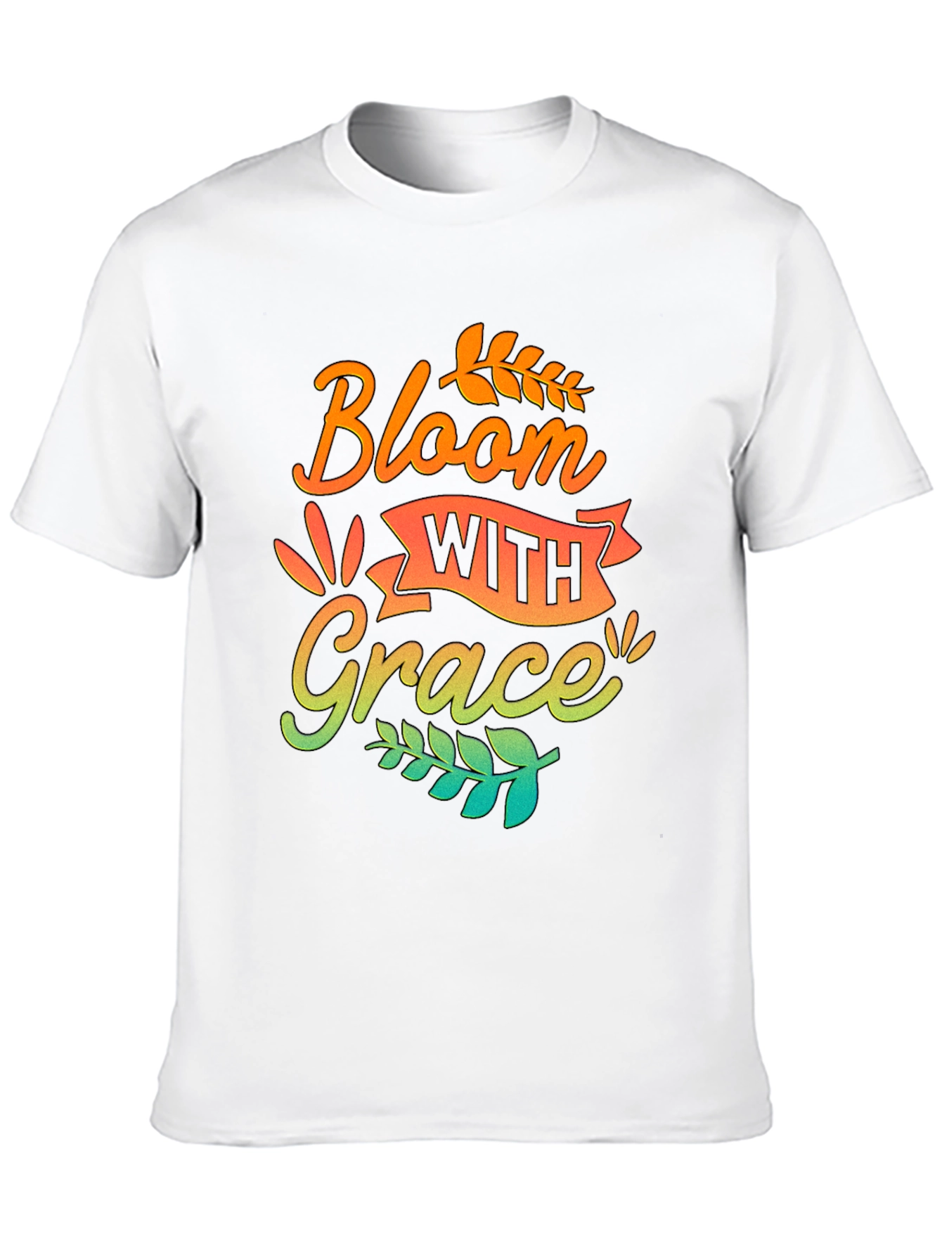 Black Bloom With Grace Graphic Tee view 10