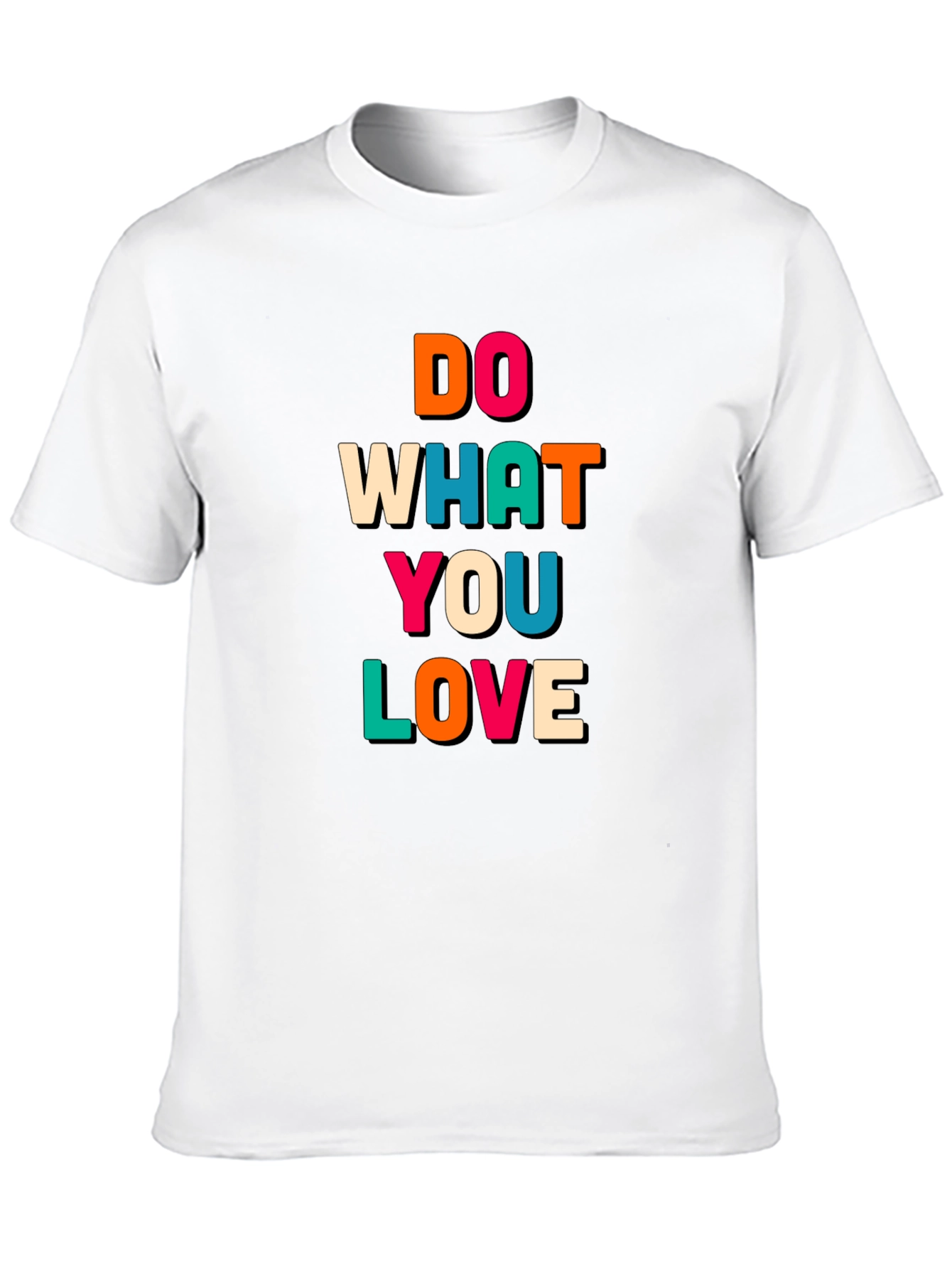 Black Do What You Love Graphic Tee - Black T-Shirt view 10