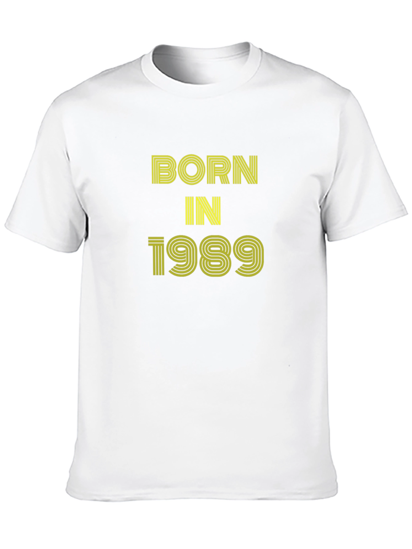 Black Born in 1989 Black Graphic Tee view 10