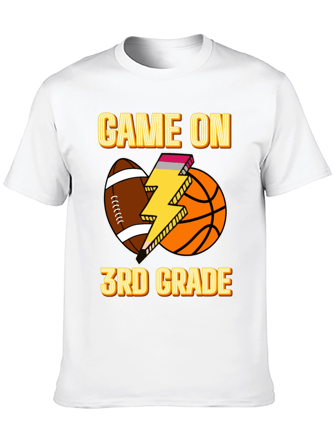 Game On 3rd Grade T-Shirt - 10