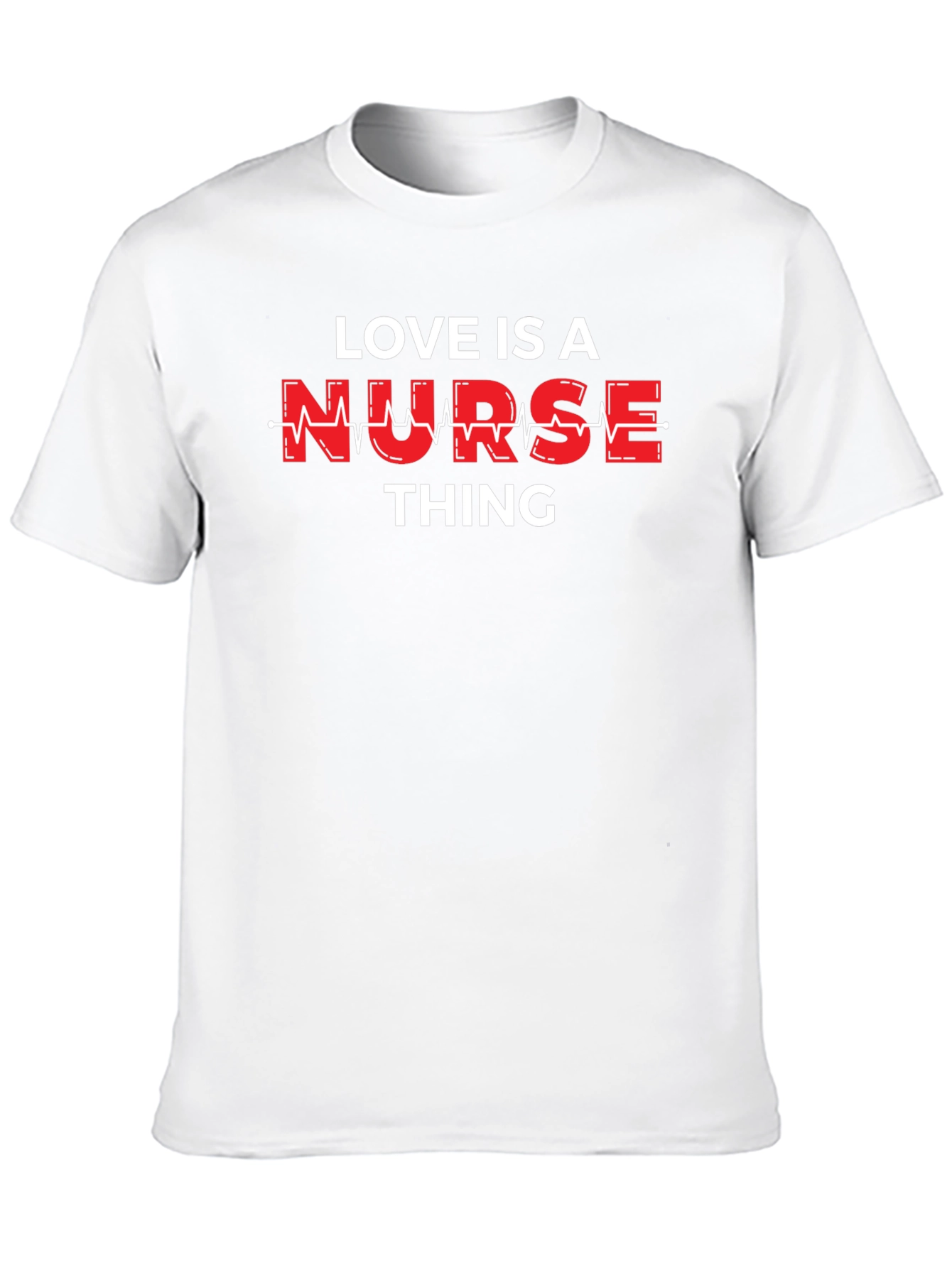 Black Love is a Nurse Thing T-Shirt - Black view 10