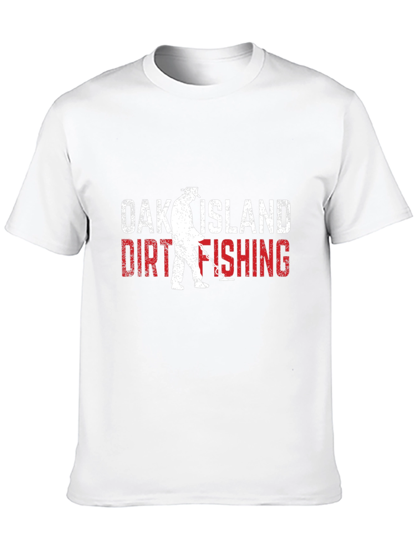 Black Oak Island Dirt Fishing T-Shirt view 10