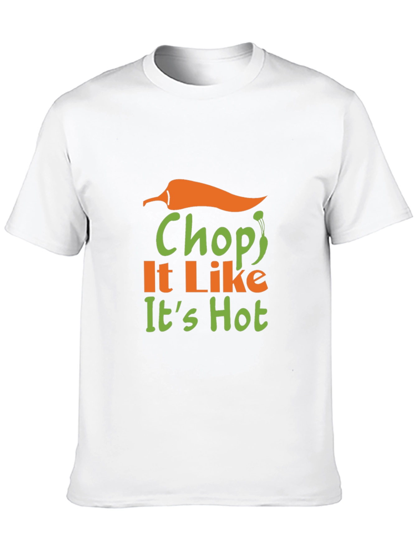 Black Chop It Like It's Hot Graphic T-Shirt view 10