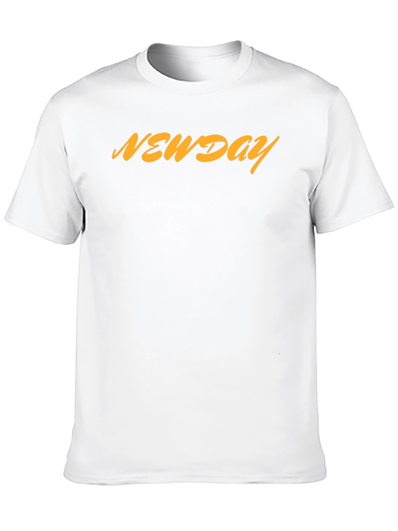 Black NEWDAY Men's Graphic T-Shirt - Casual Style view 10