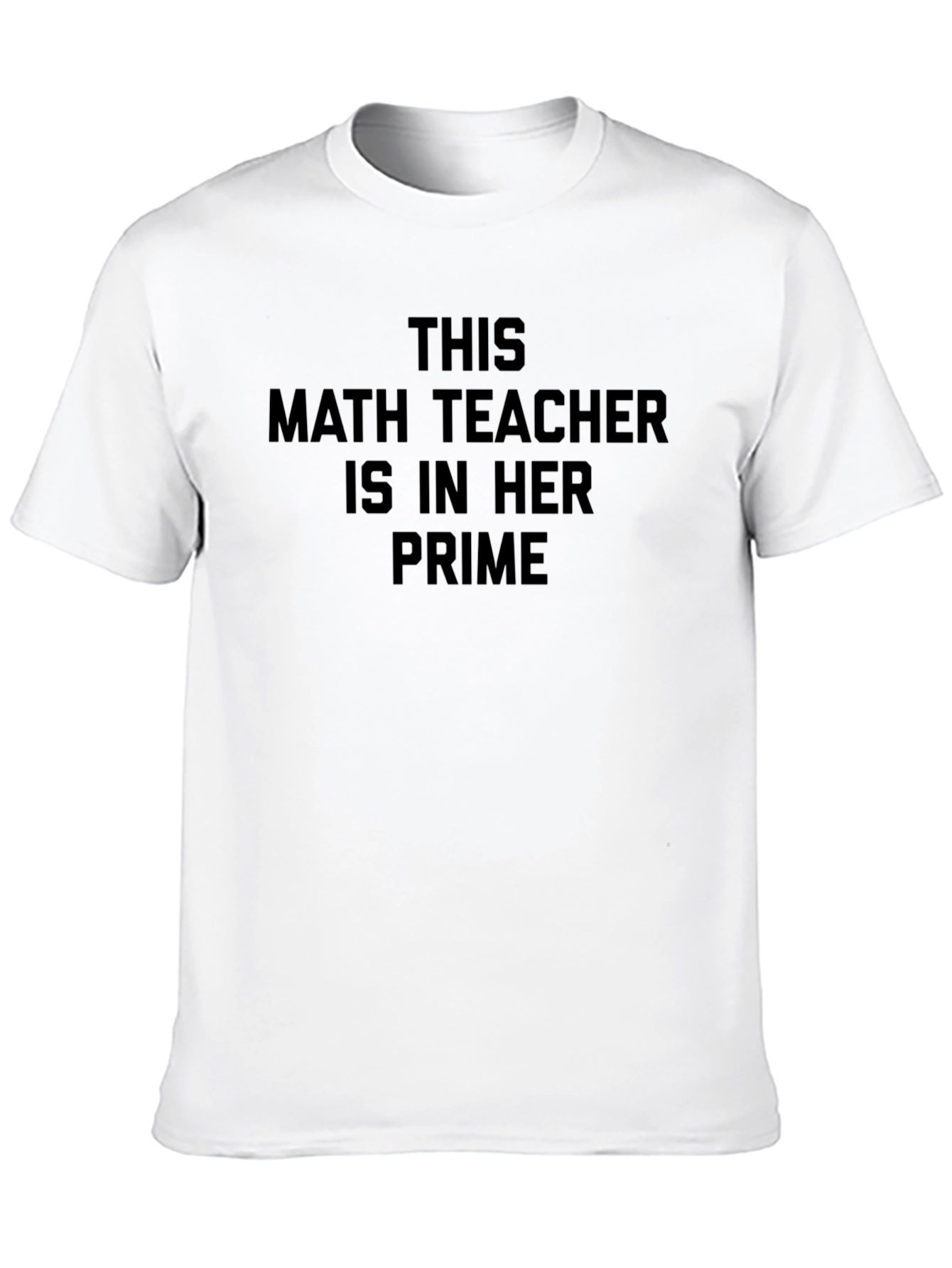 Black Math Teacher Prime T-Shirt view 10
