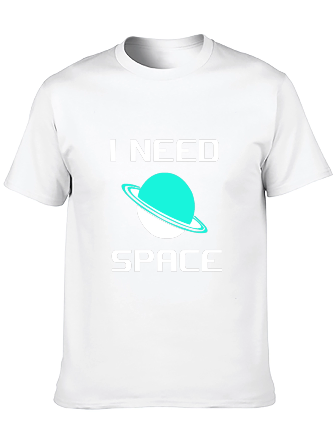 Black I Need Space T-Shirt - Trendy Graphic Tee view 10
