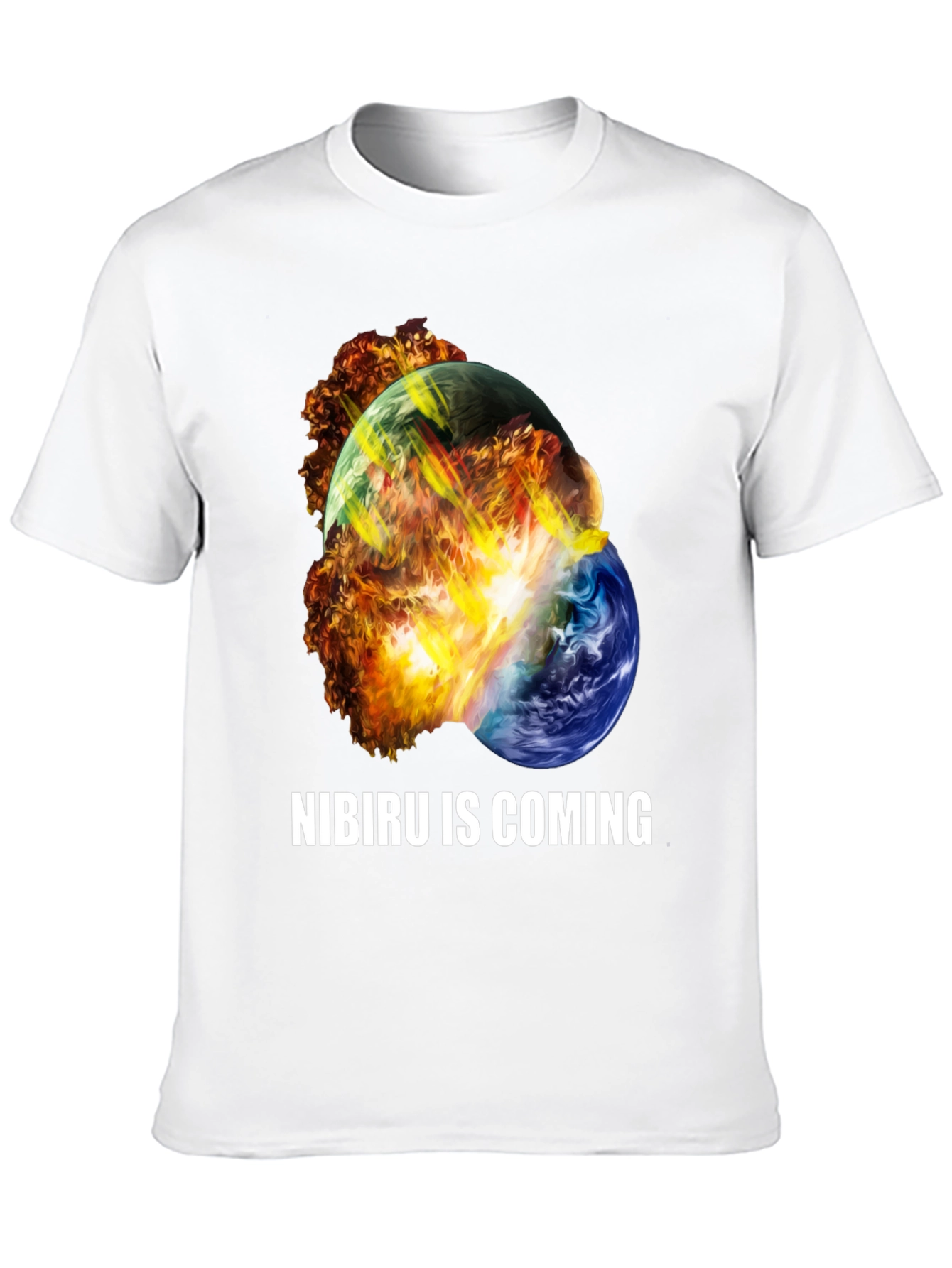 Black Nibiru is Coming Graphic Tee view 10